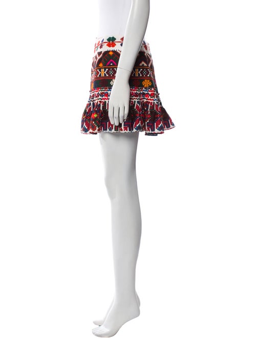 Dsquared² Floral Print Mini Skirt