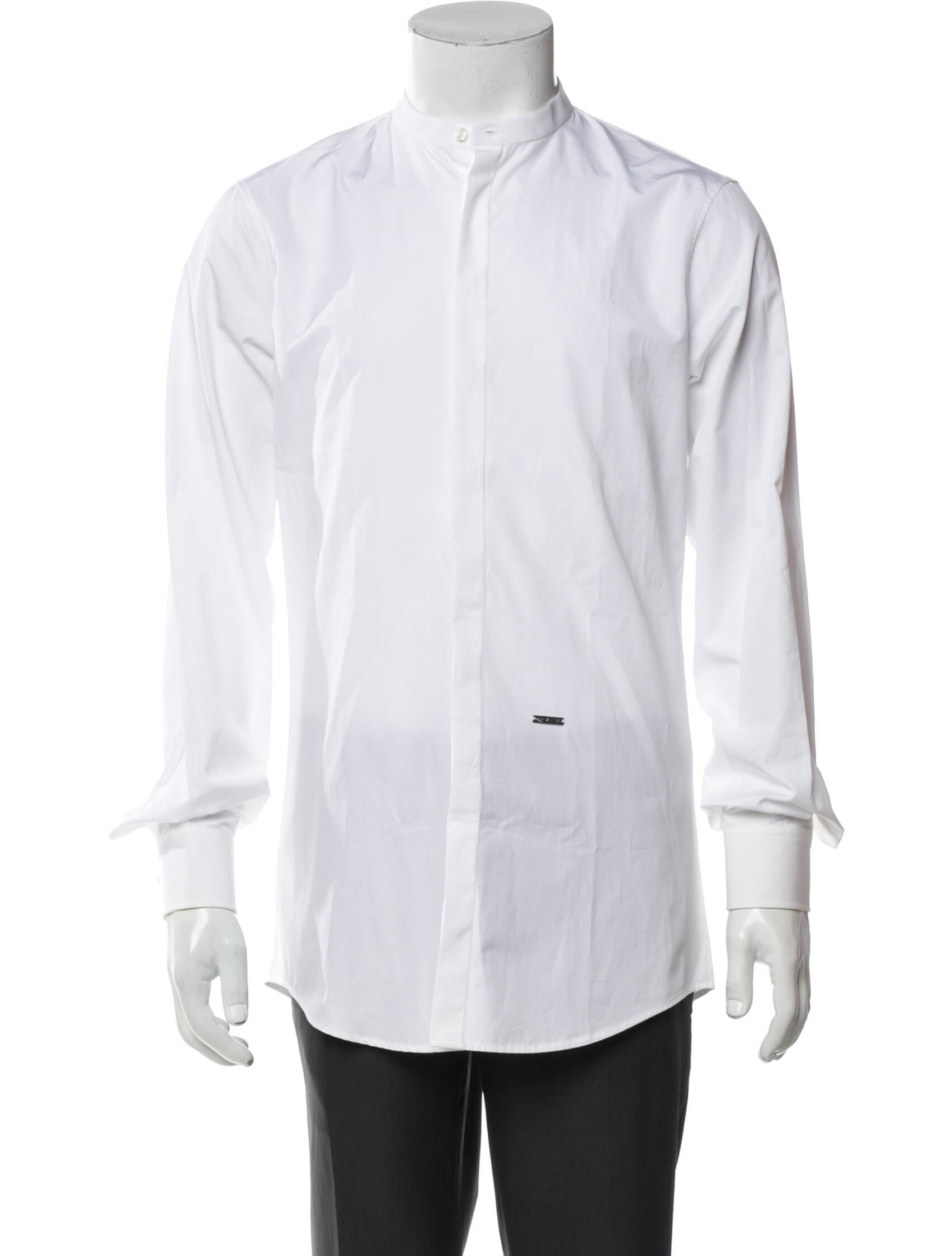 Dsquared² Long Sleeve Tuxedo Shirt