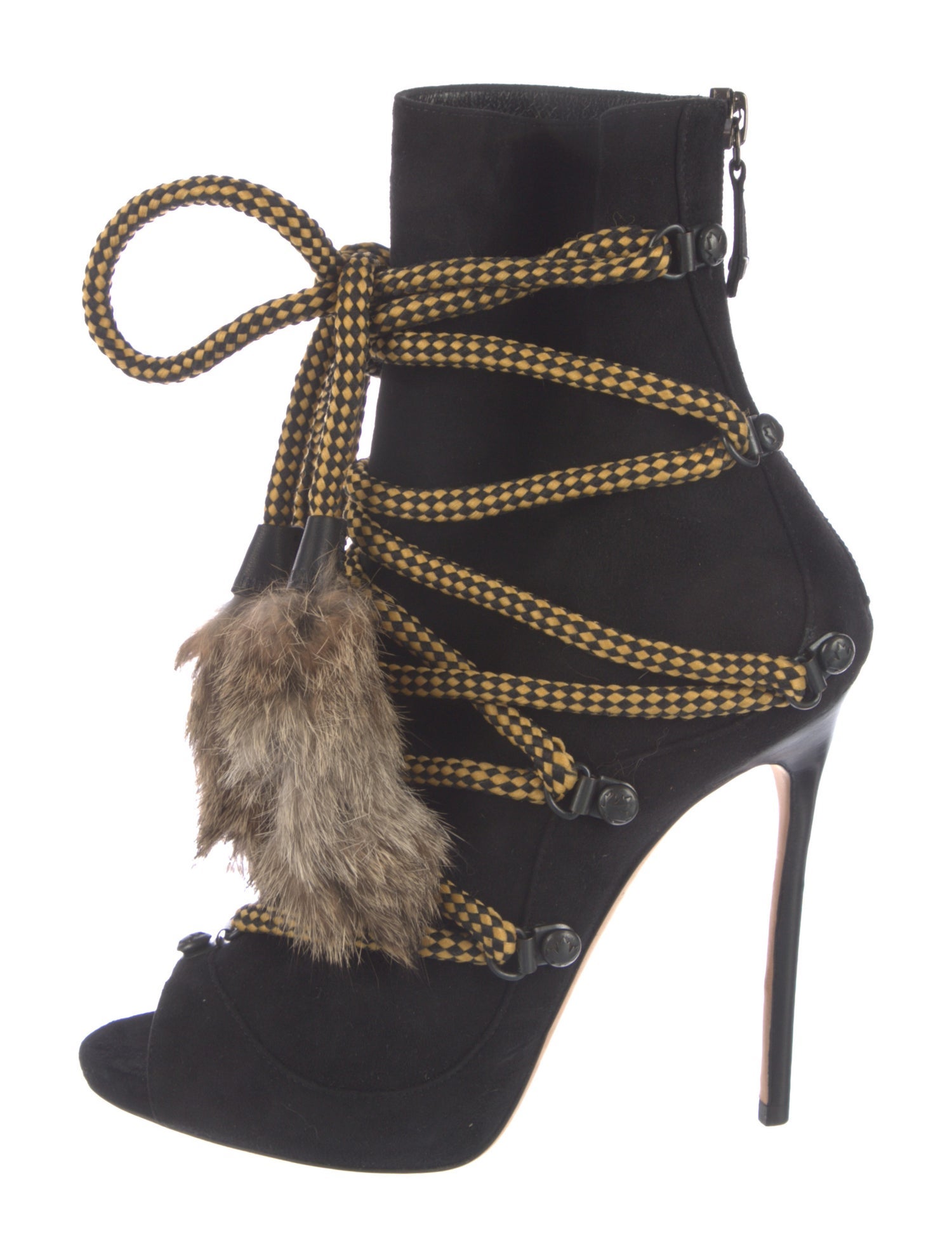 Dsquared² Suede Lace-Up Boots
