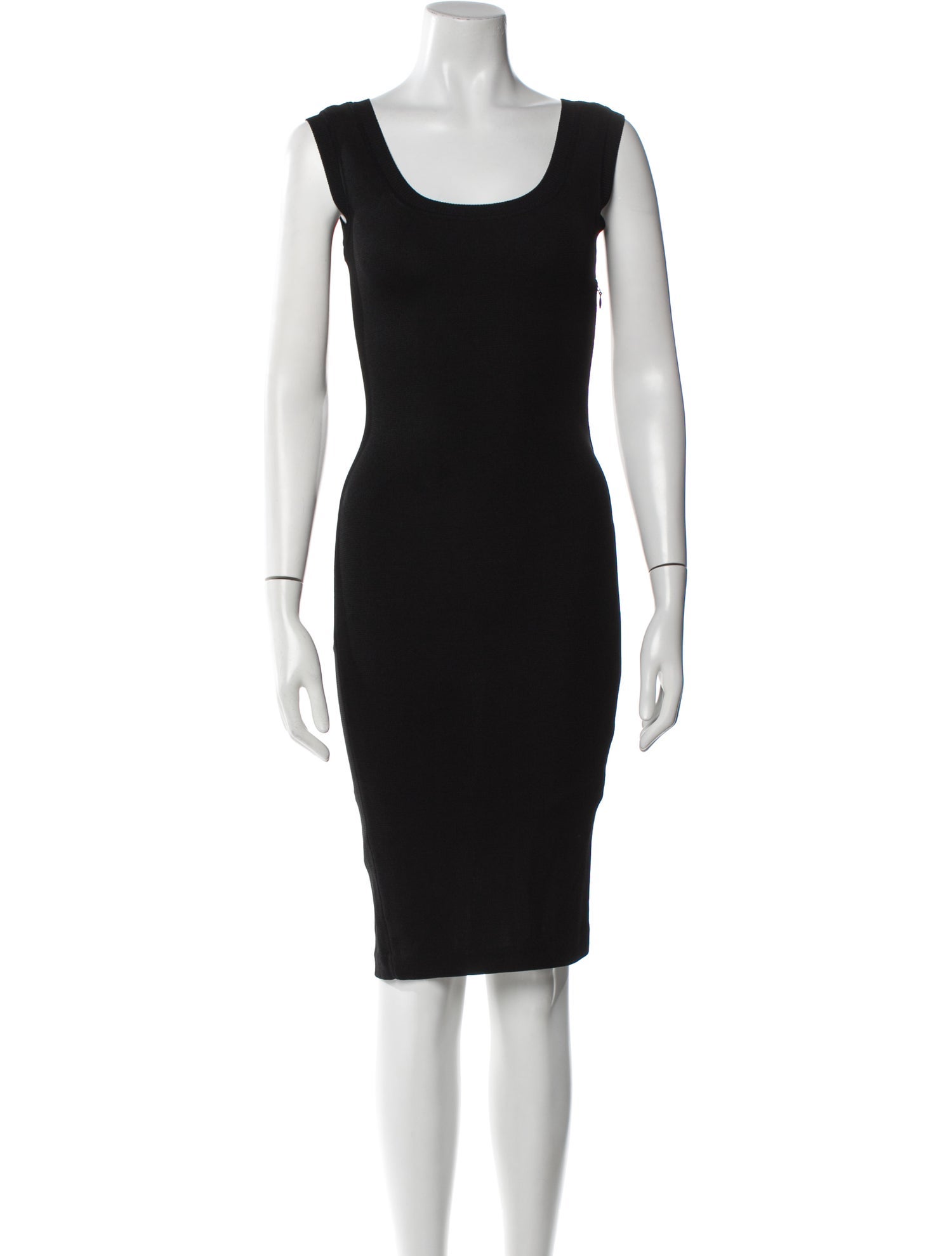 Dsquared² Scoop Neck Knee-Length Dress