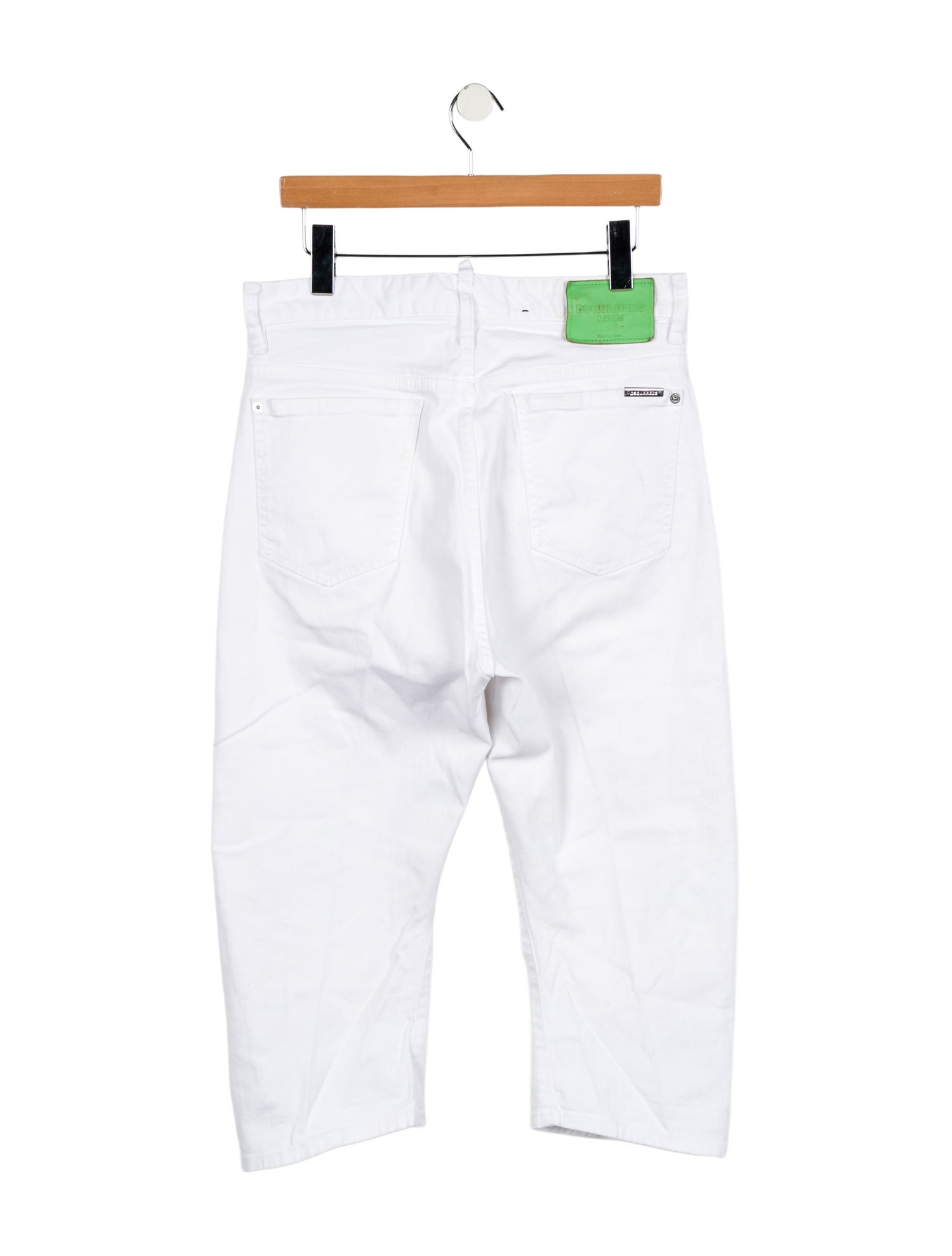 Dsquared² High-Rise Straight Leg Jeans