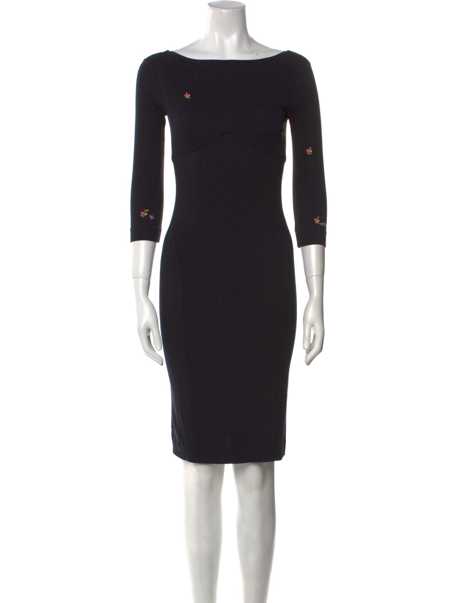 Dsquared² Bateau Neckline Knee-Length Dress