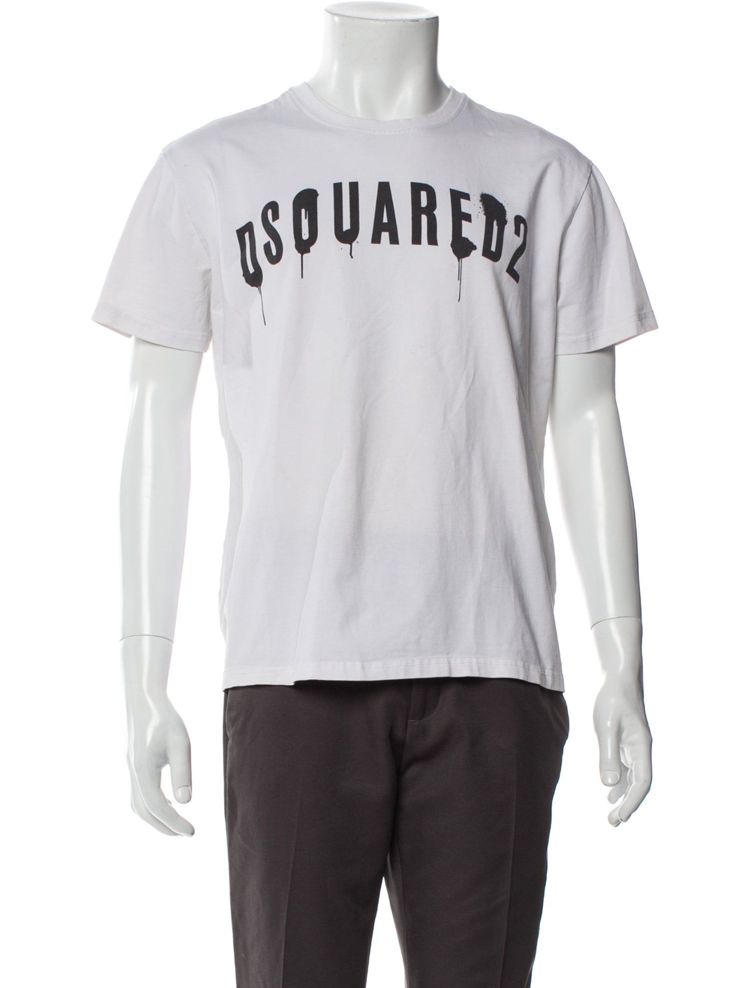 Dsquared² Graphic Print Crew Neck T-Shirt