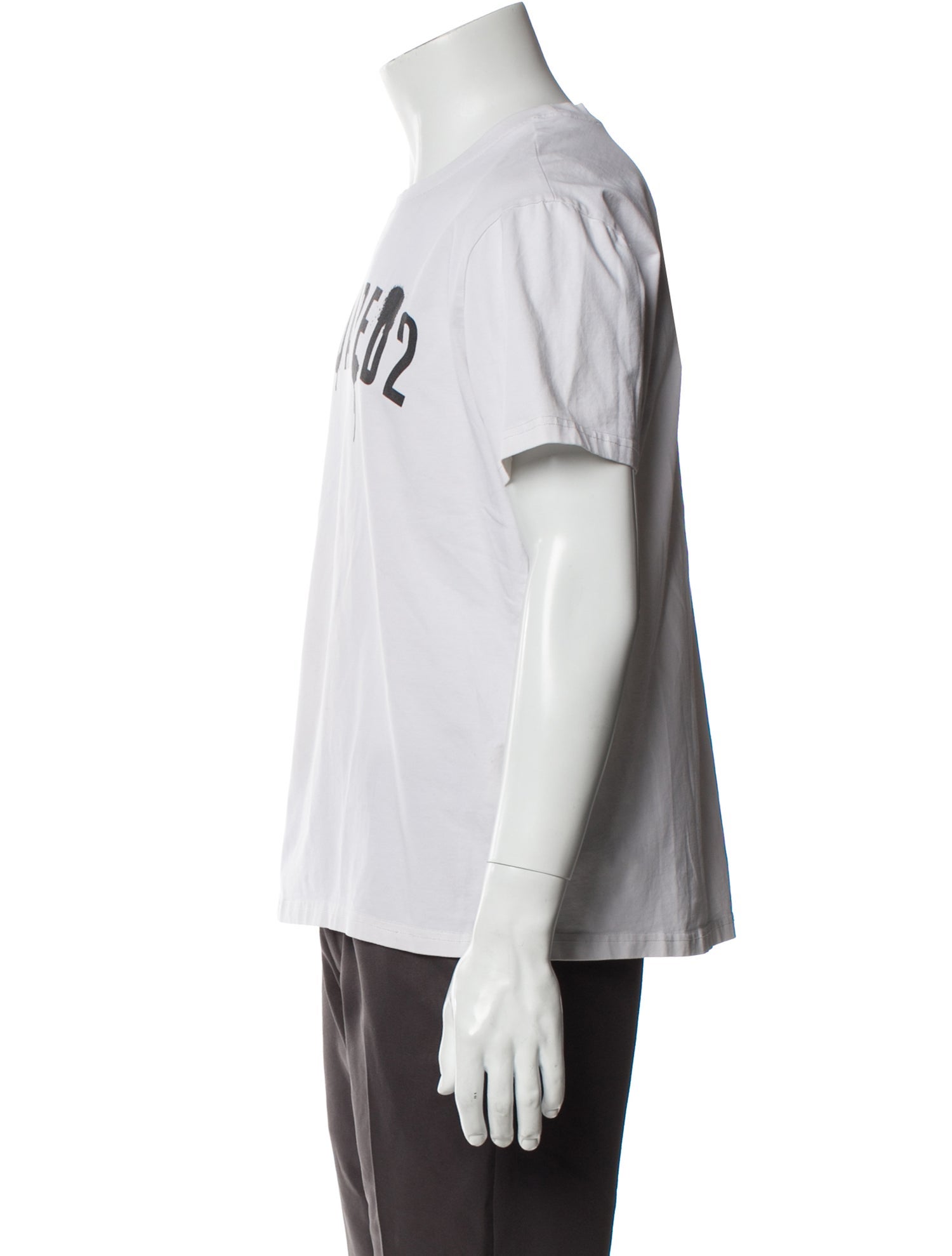 Dsquared² Graphic Print Crew Neck T-Shirt