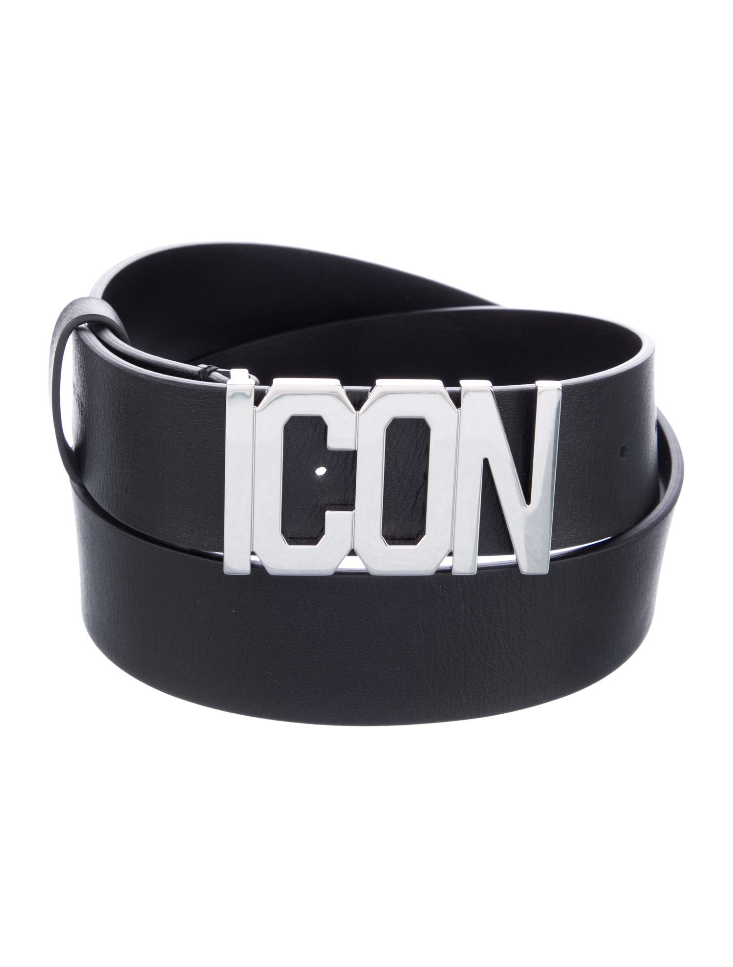 Dsquared² Leather Waist Belt