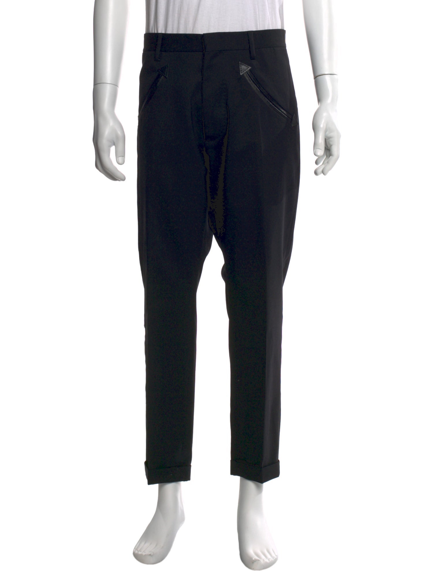 Dsquared² Virgin Wool Dress Pants
