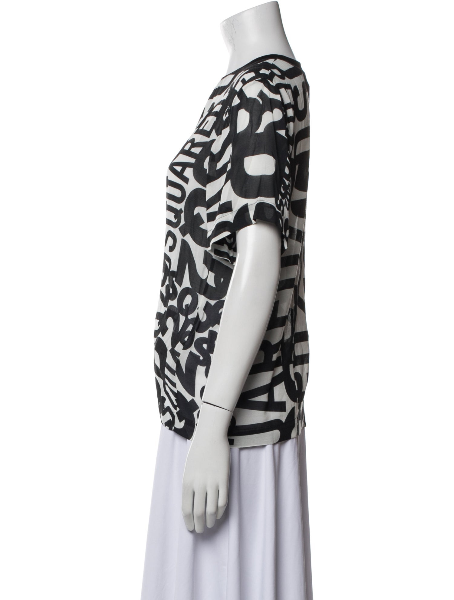 Dsquared² Printed Crew Neck T-Shirt