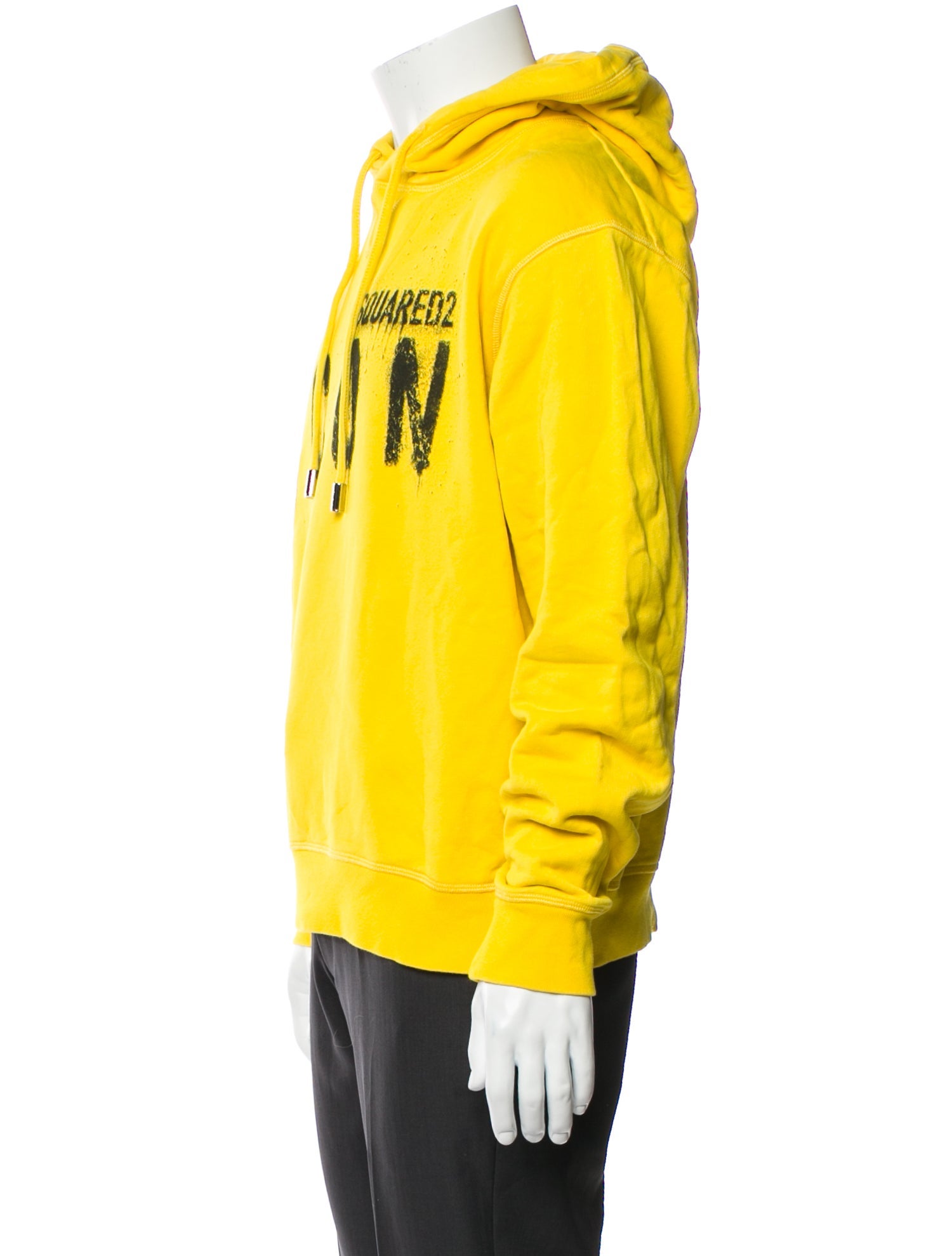 Dsquared² Graphic Print Crew Neck Hoodie