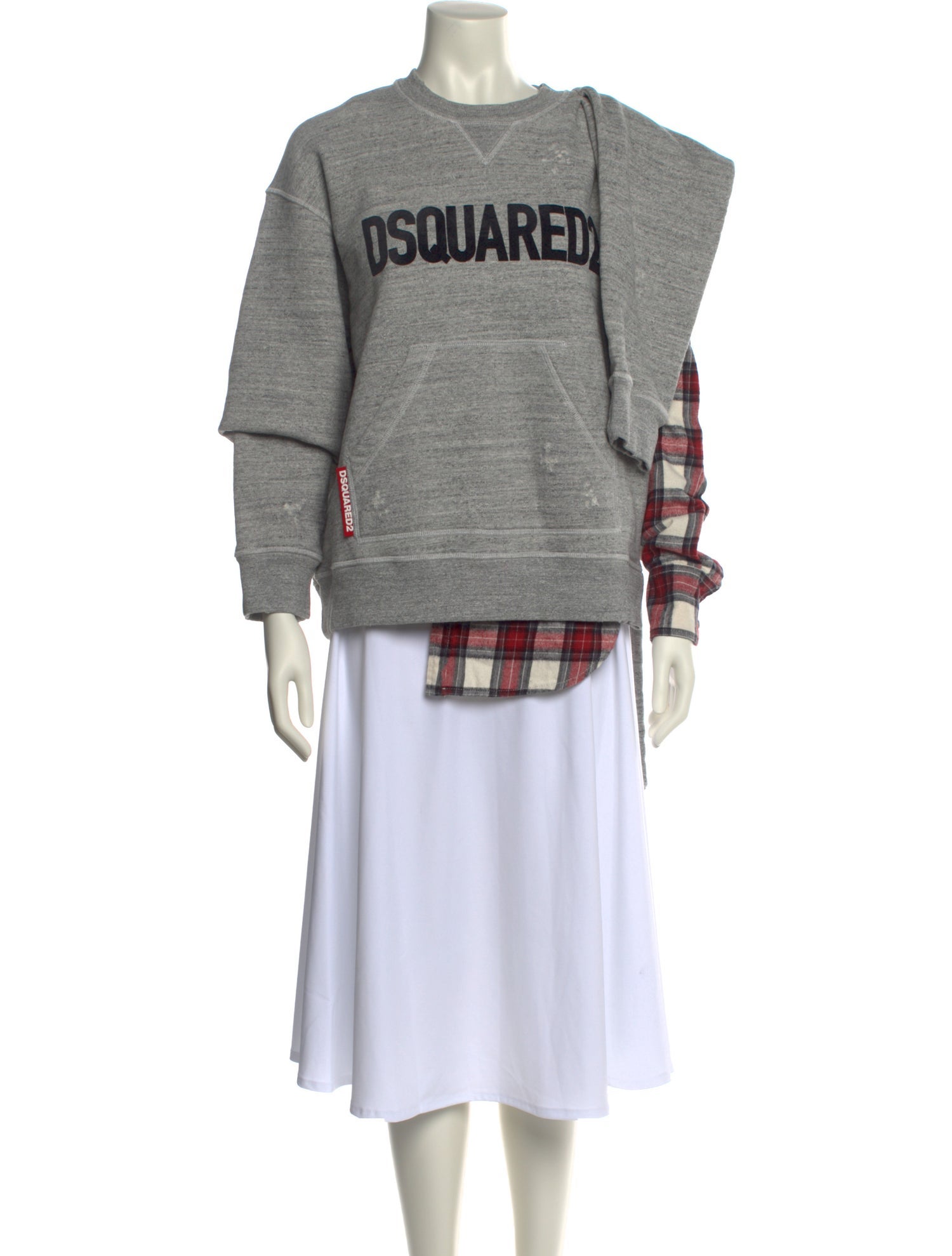 Dsquared² Graphic Print Crew Neck Sweatshirt