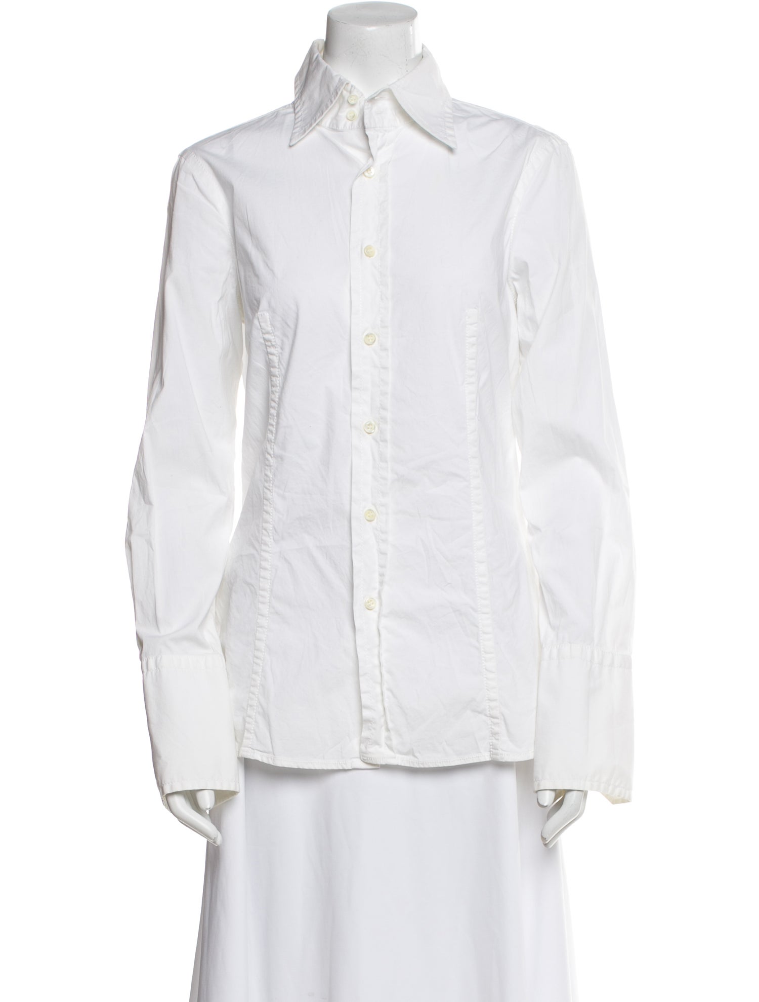 Dsquared² Long Sleeve Button-Up Top