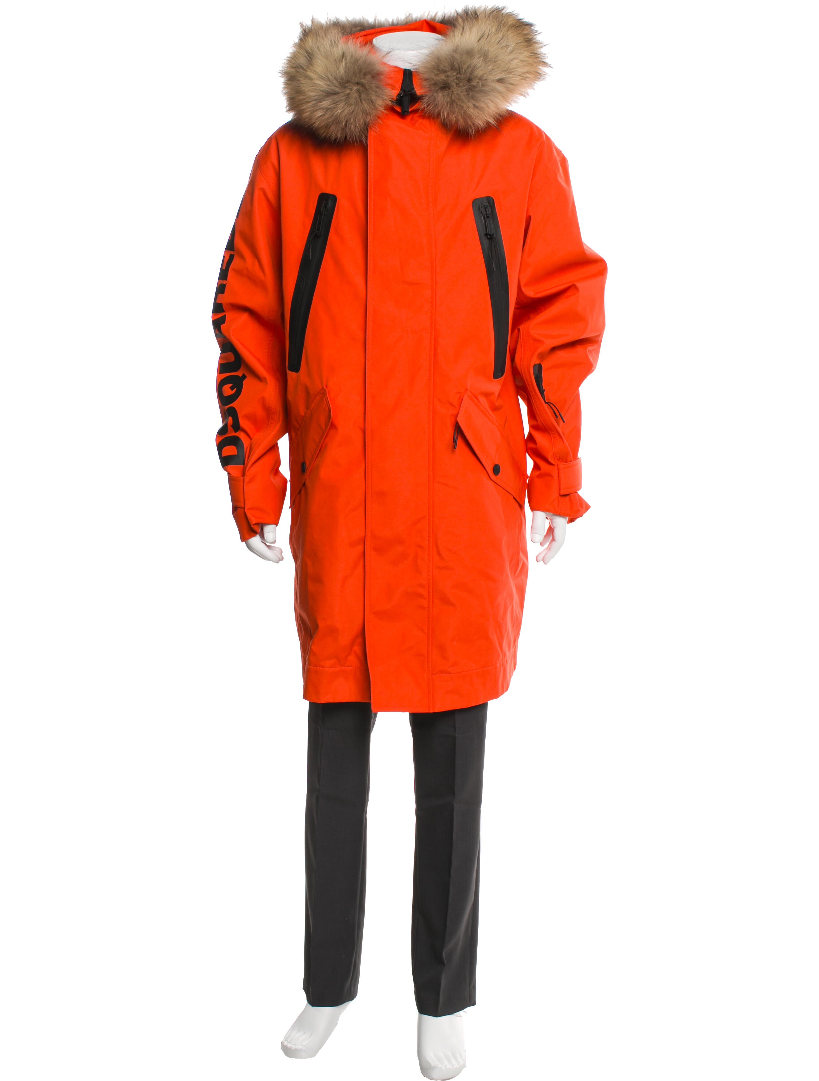 Dsquared² Graphic Print Parka