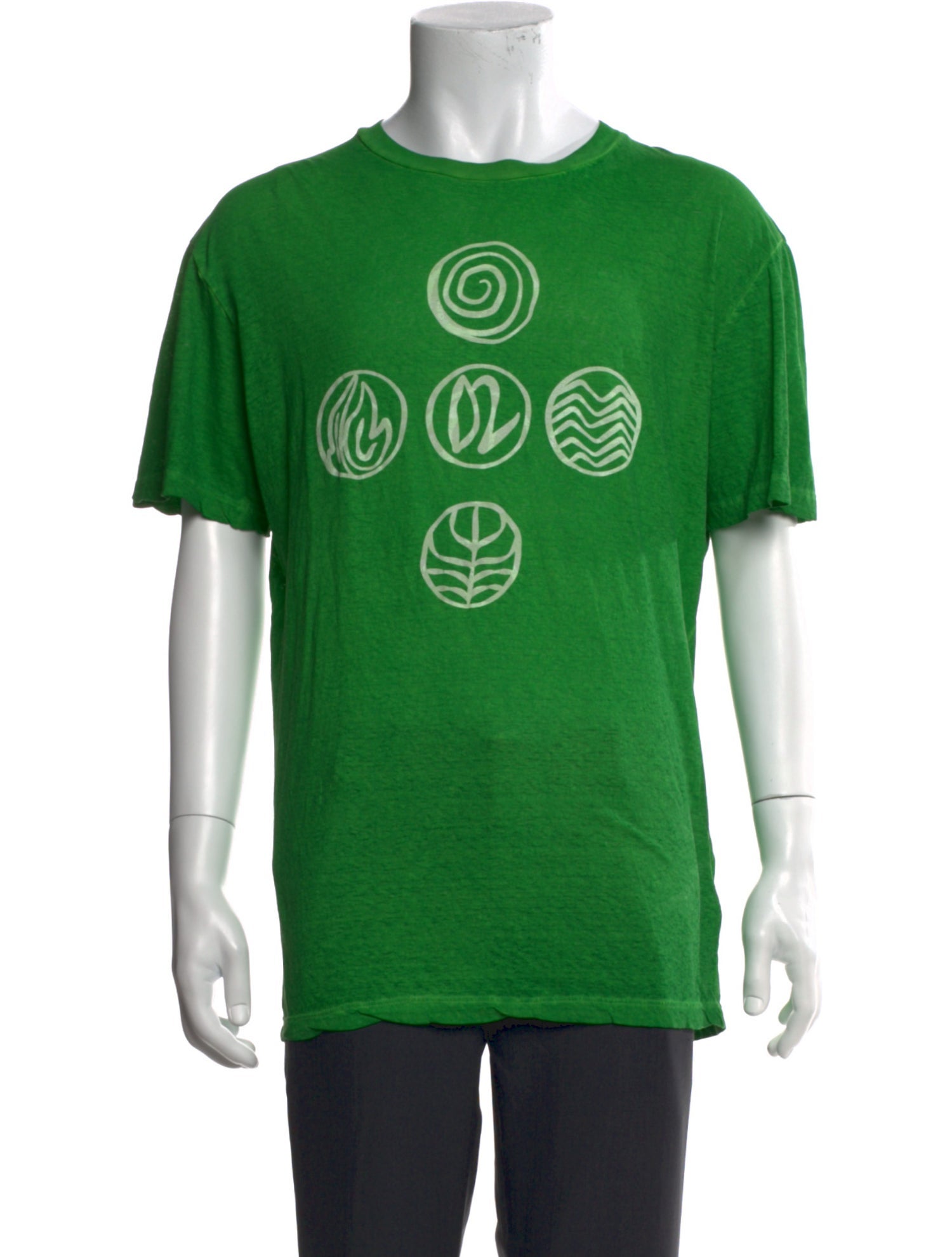 Dsquared² Graphic Print Crew Neck T-Shirt