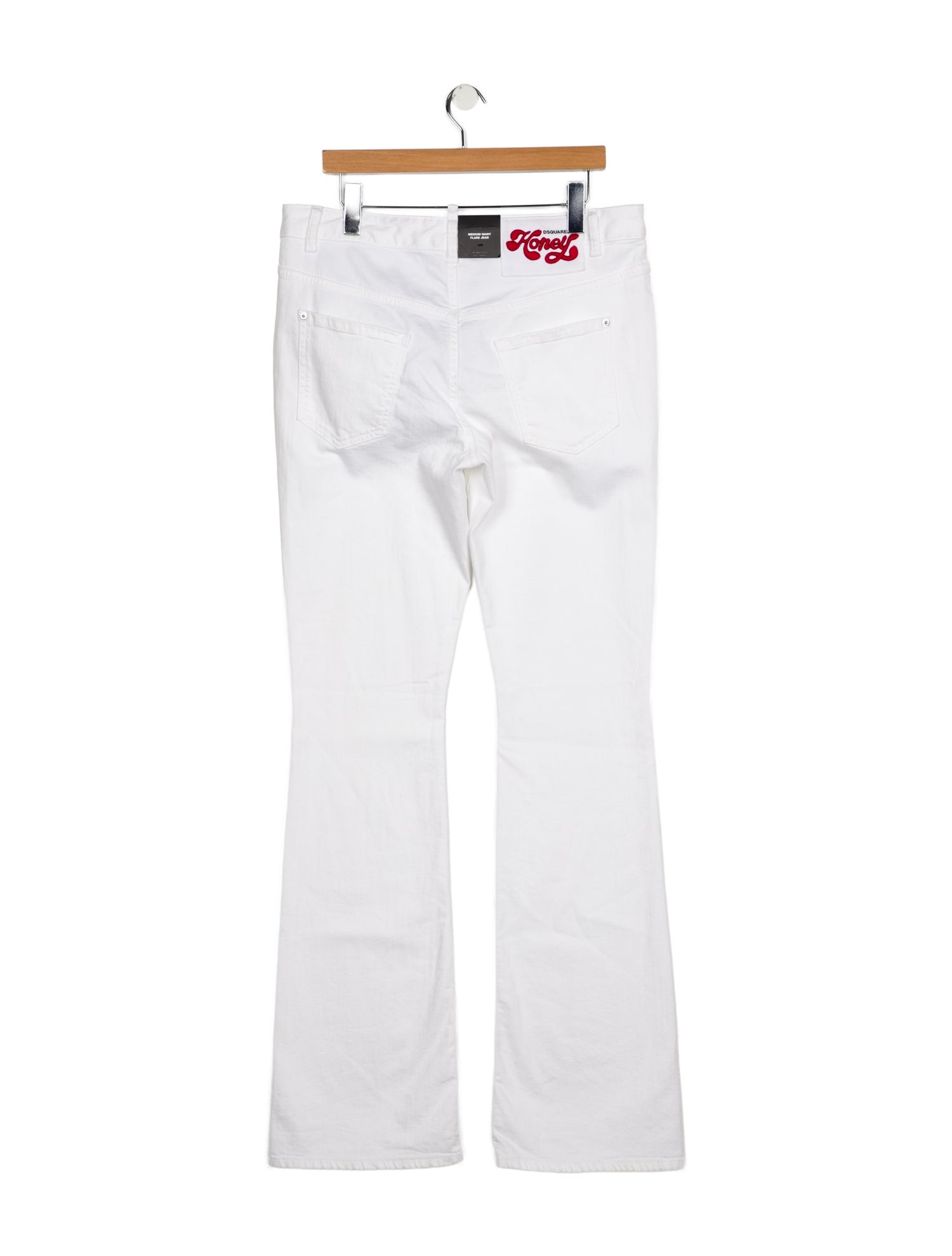 Dsquared² High-Rise Wide Leg Jeans w/ Tags