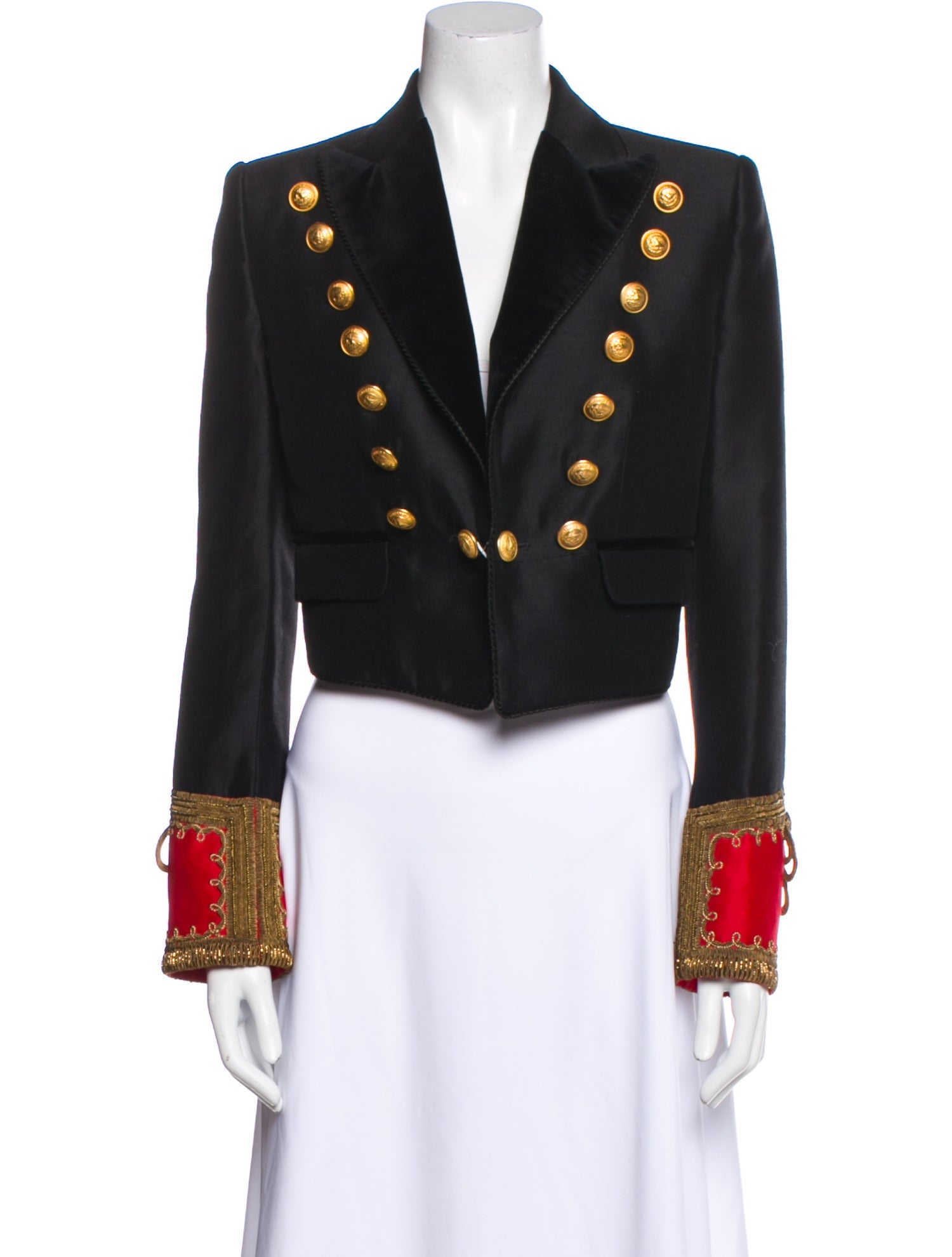 Dsquared² Wool Colorblock Pattern Evening Jacket w/ Tags