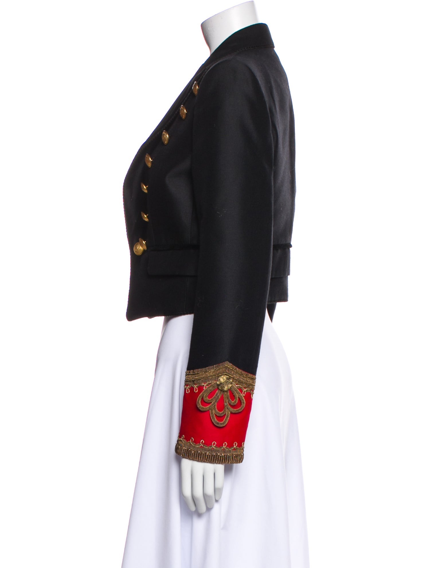 Dsquared² Wool Colorblock Pattern Evening Jacket w/ Tags