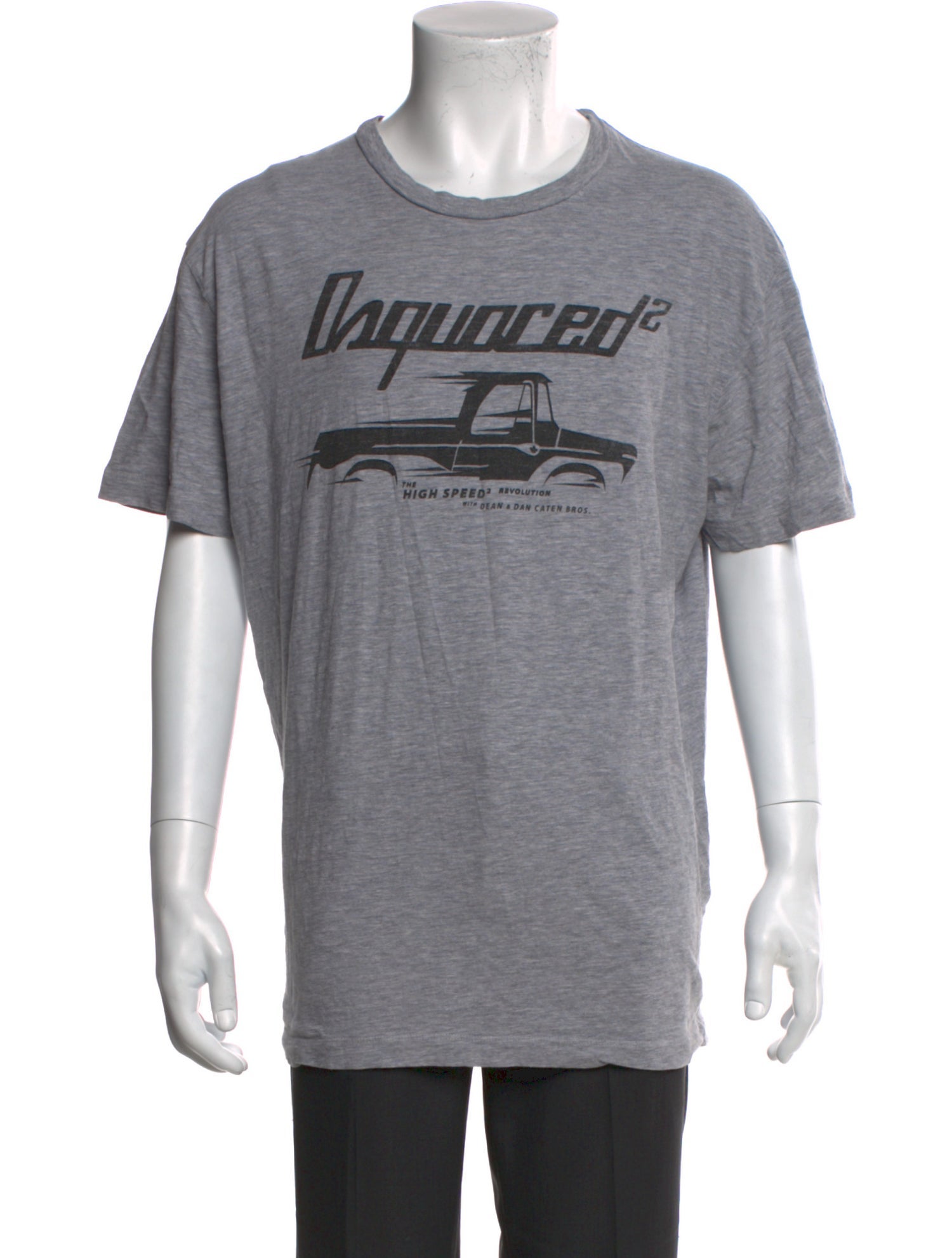 Dsquared² Graphic Print Crew Neck T-Shirt