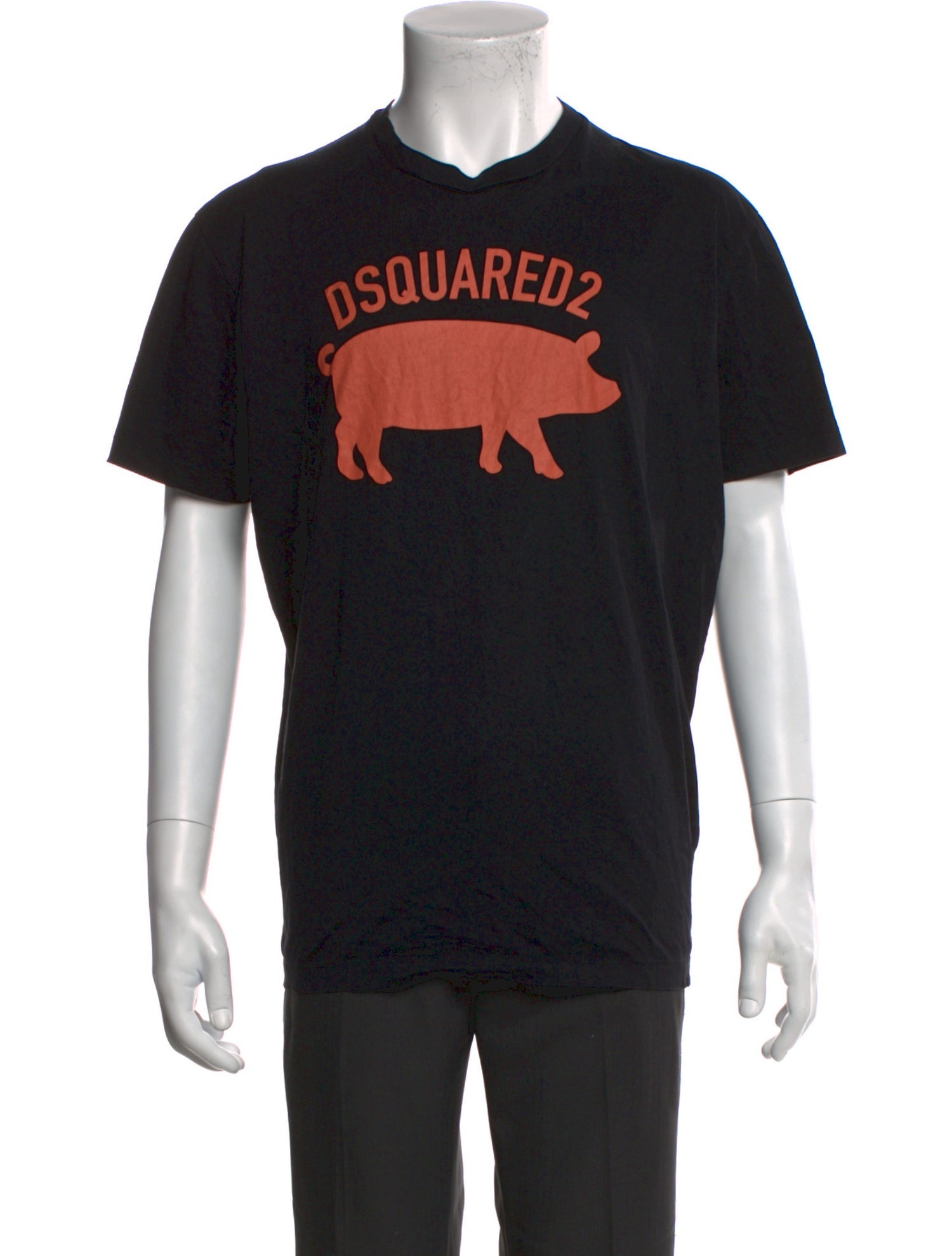 Dsquared² Graphic Print Crew Neck T-Shirt