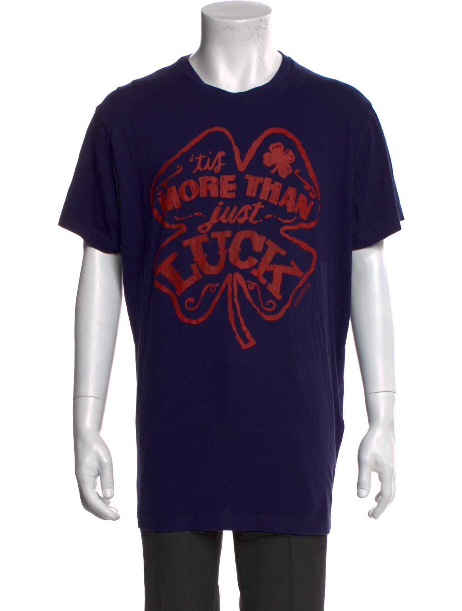 Dsquared² Graphic Print Crew Neck T-Shirt