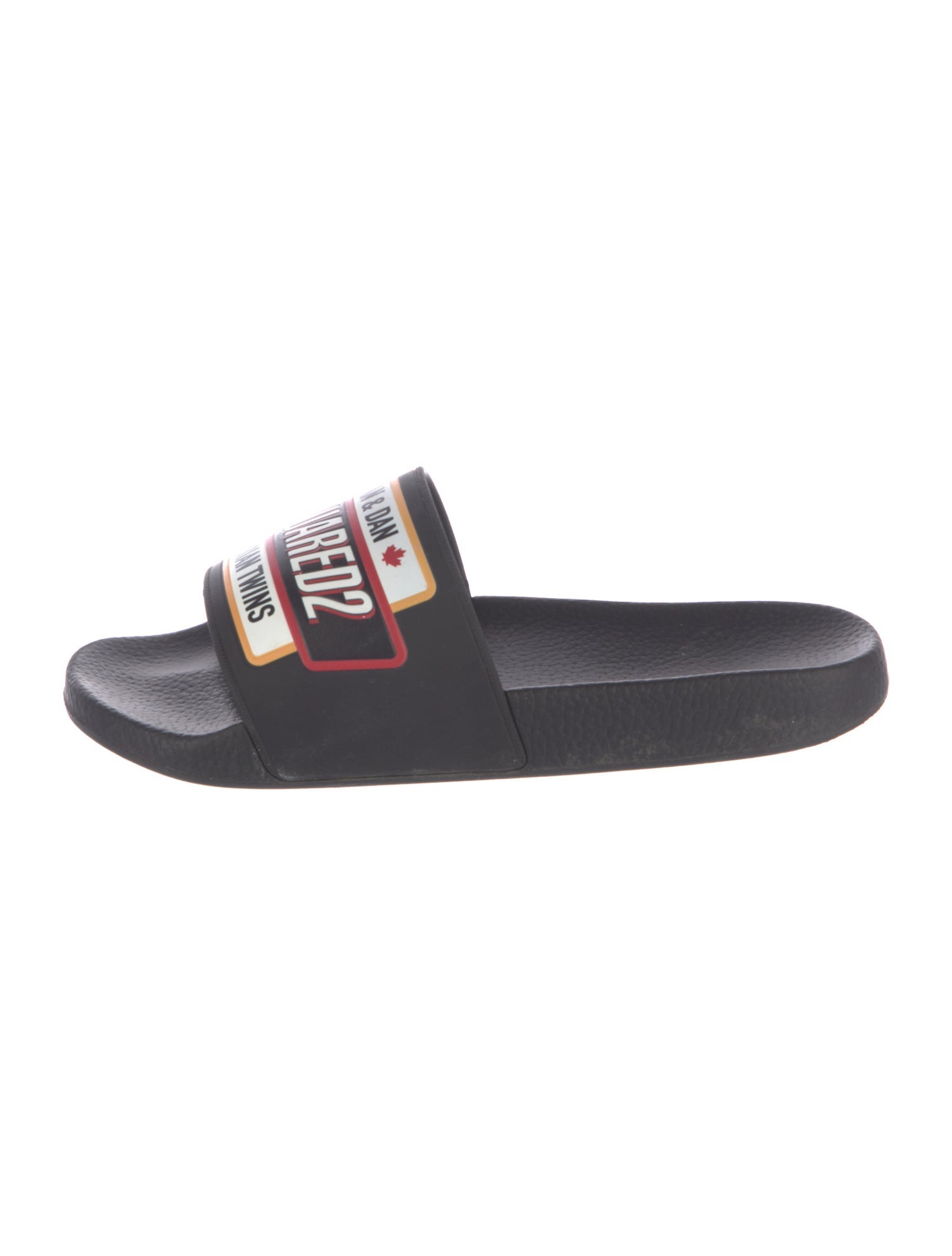 Dsquared² Rubber Printed Slides