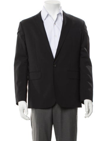 Pre-owned Dsquared2 Wool Blazer In Black