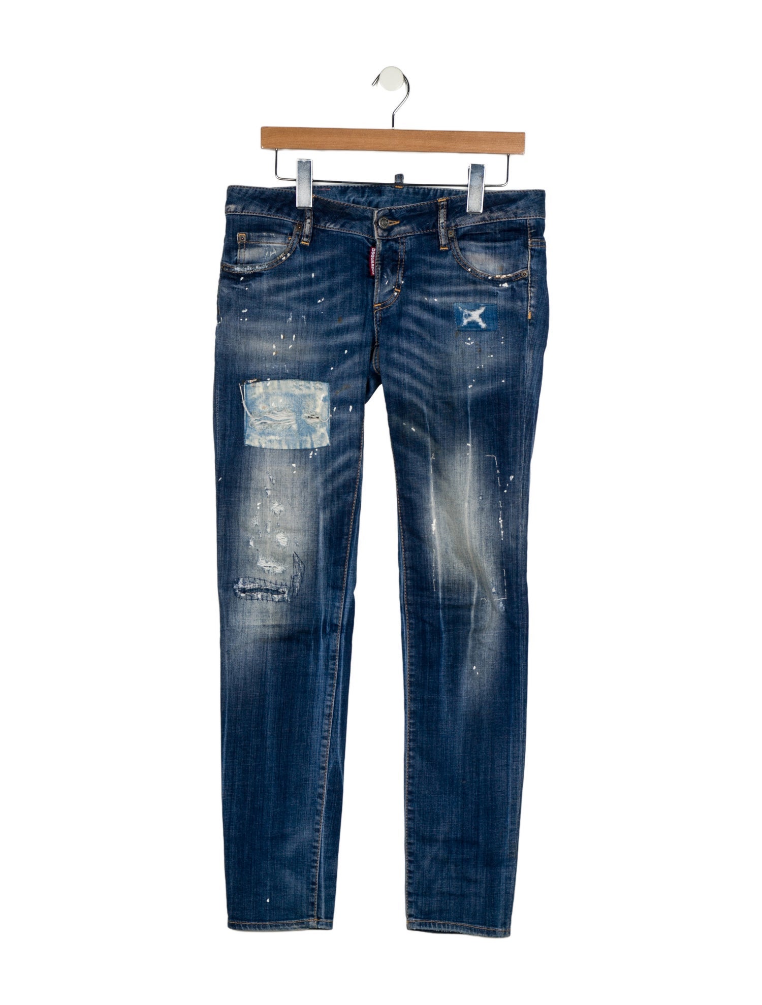 Dsquared² Low-Rise Skinny Leg Jeans