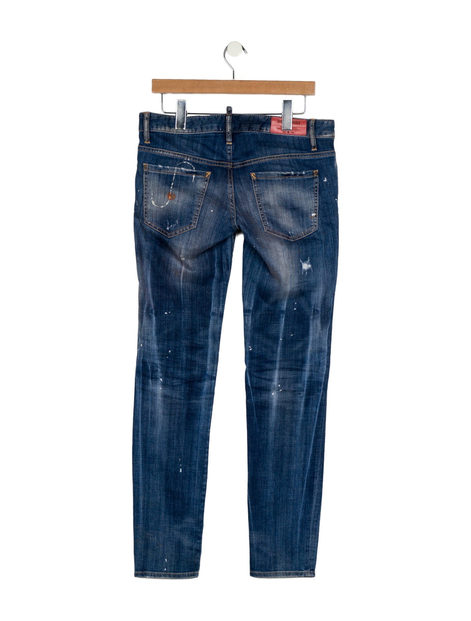 Dsquared² Low-Rise Skinny Leg Jeans
