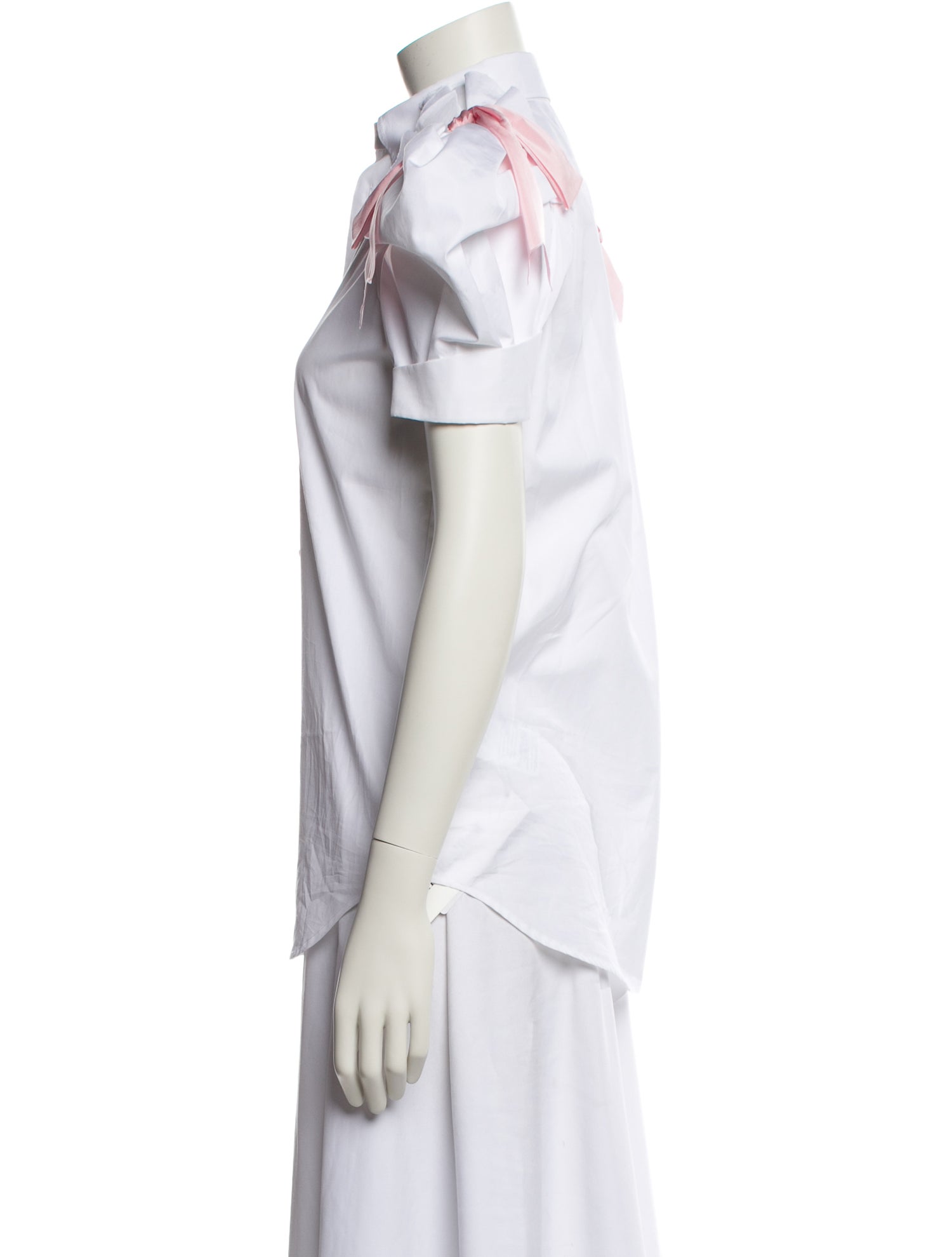 Dsquared² Short Sleeve Button-Up Top