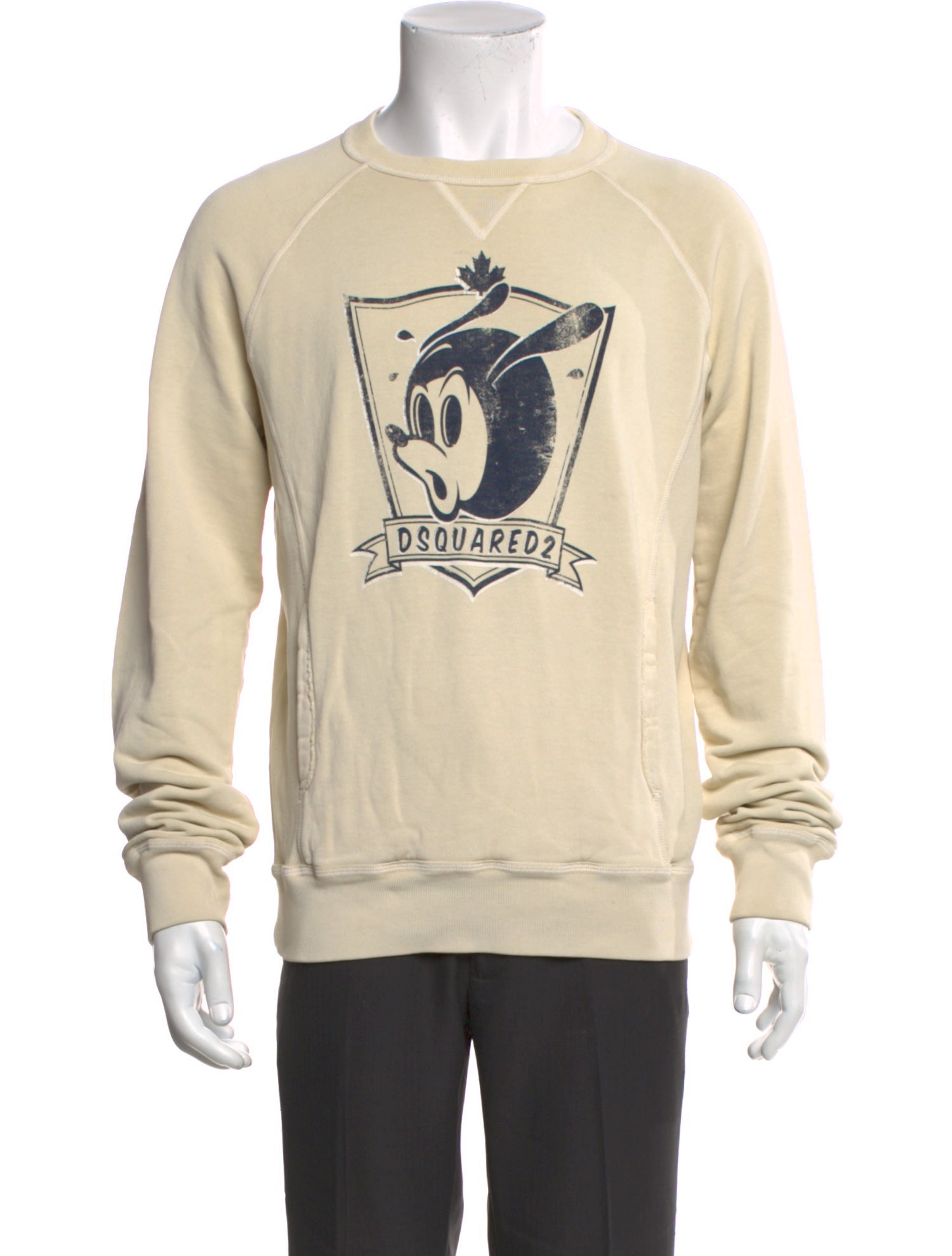 Dsquared² Graphic Print Crew Neck Pullover