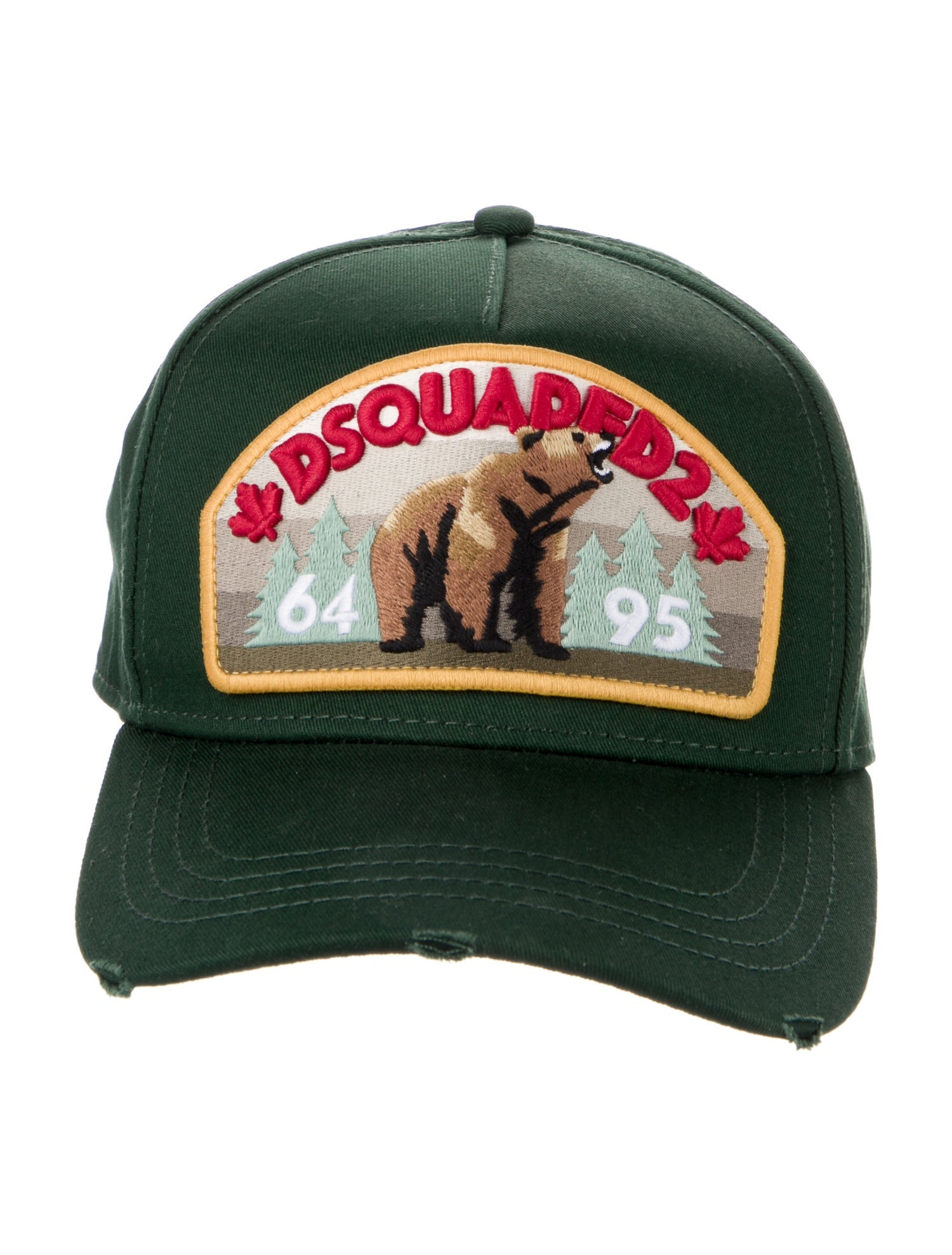 Dsquared² Embroidered Distressed Hat