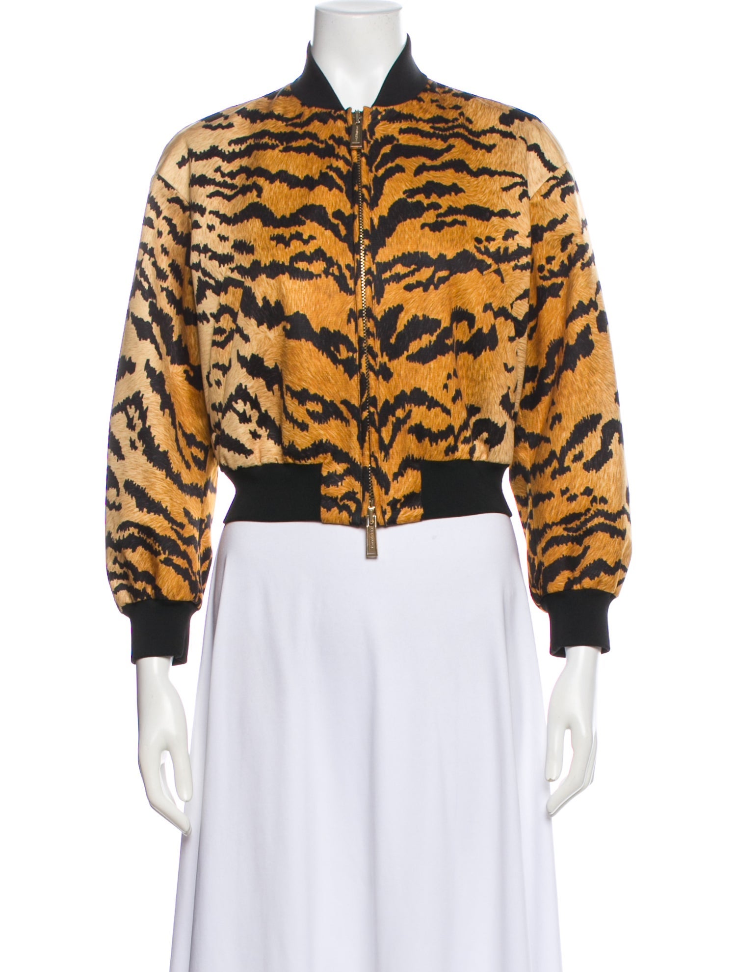 Dsquared² Animal Print Bomber Jacket