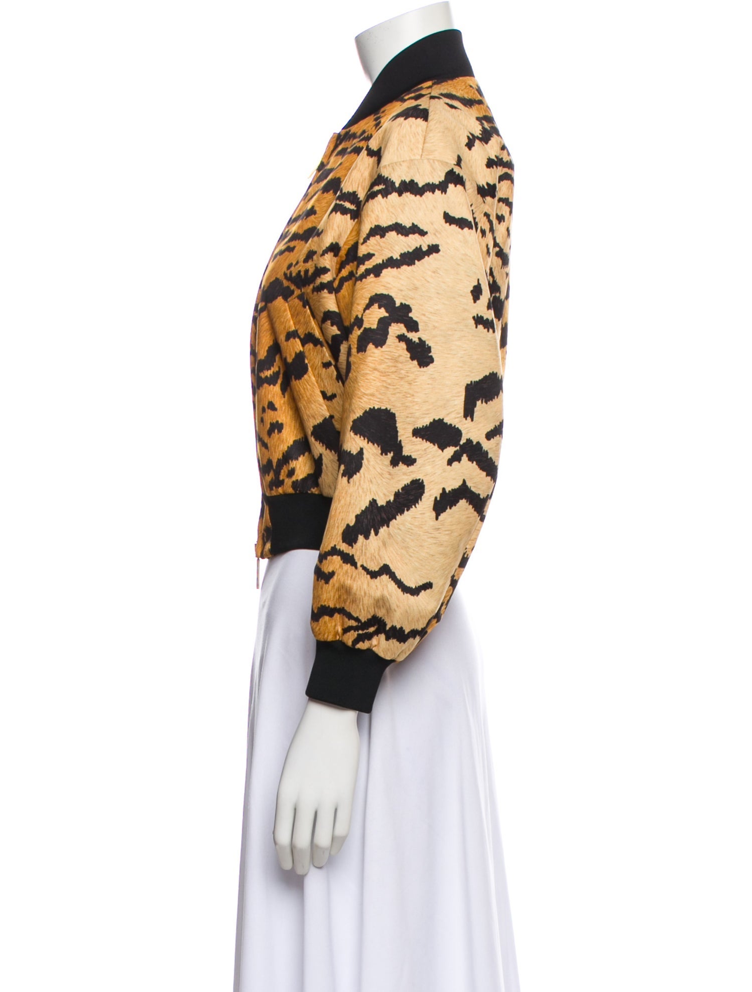 Dsquared² Animal Print Bomber Jacket