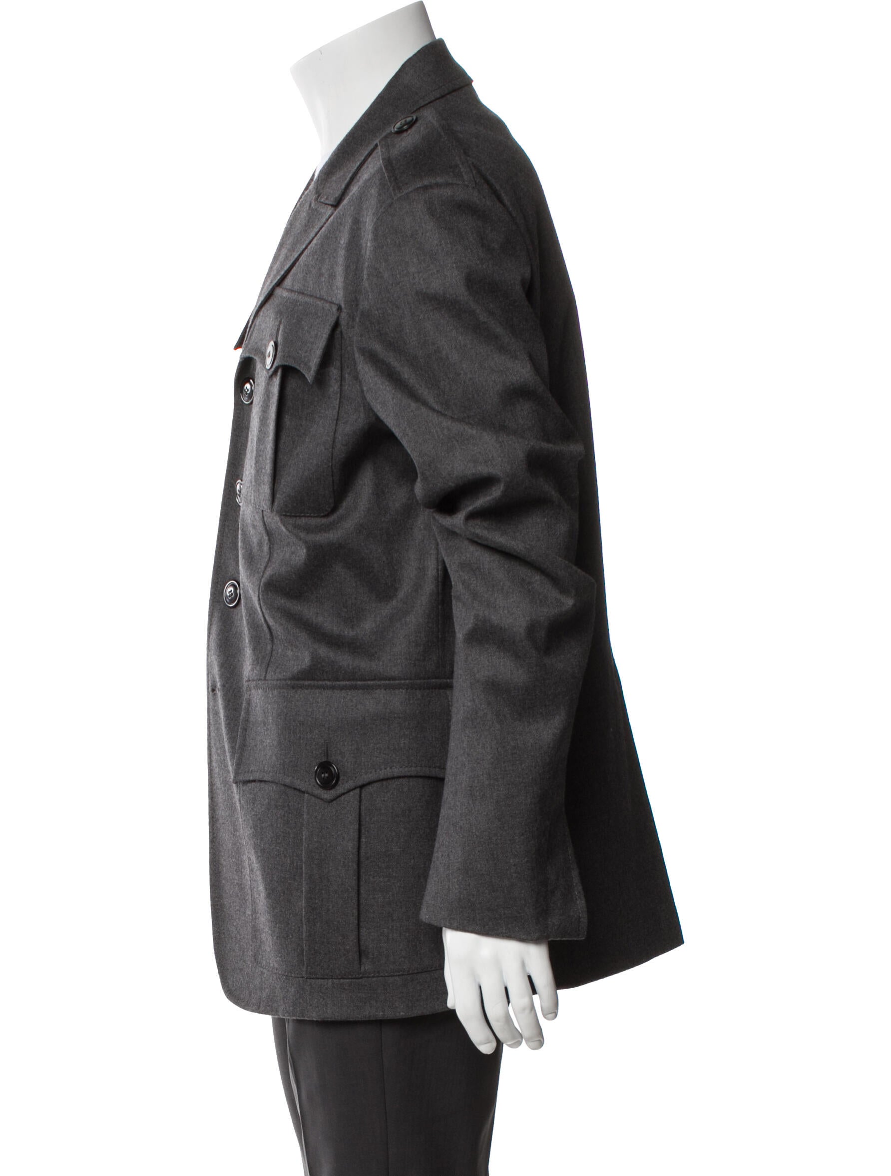 Dsquared² Virgin Wool Utility Jacket