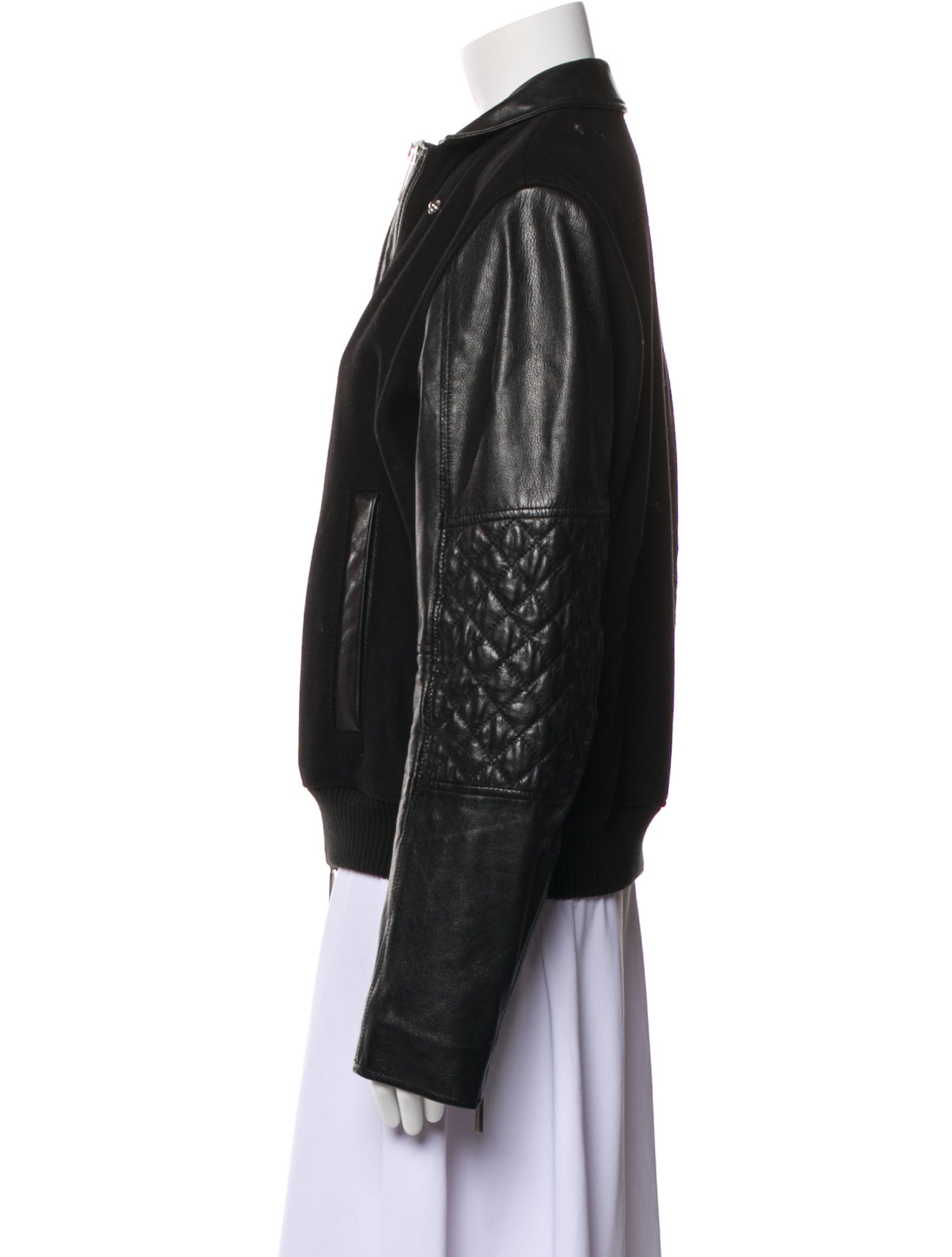 Dsquared² Virgin Wool Bomber Jacket