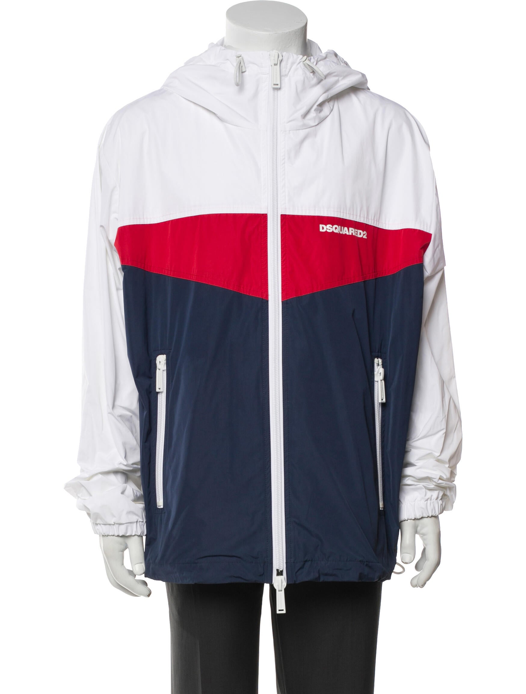 Dsquared² Colorblock Pattern Windbreaker