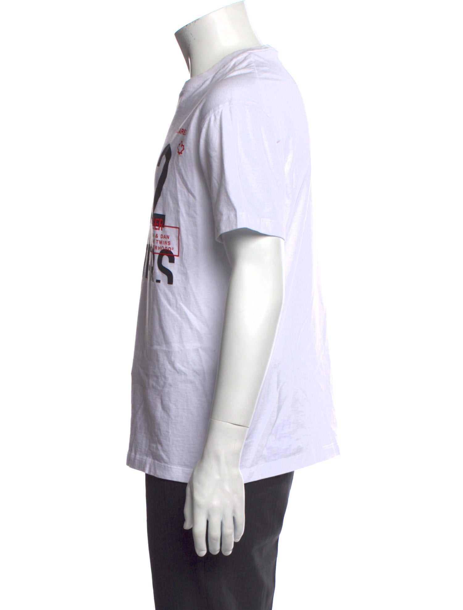 Dsquared² Graphic Print Crew Neck T-Shirt