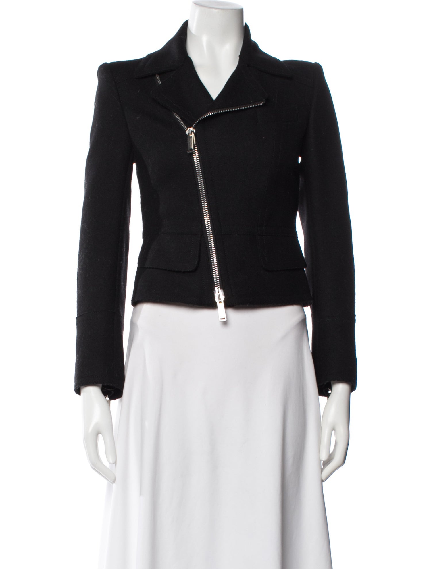 Dsquared² Virgin Wool Biker Jacket w/ Tags