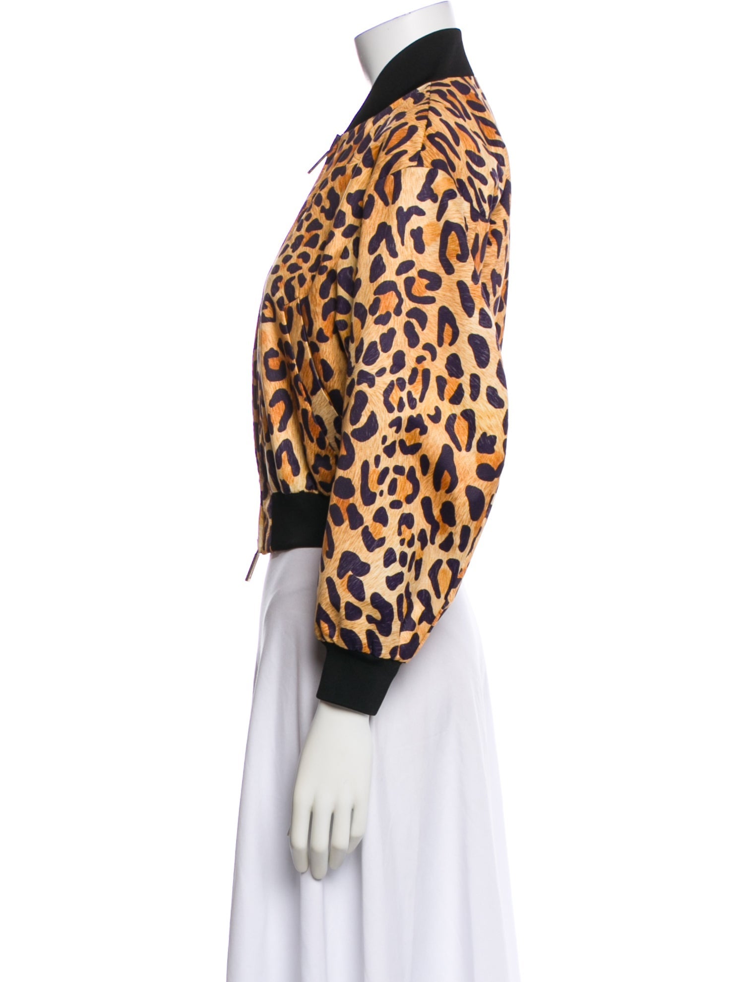 Dsquared² Animal Print Bomber Jacket