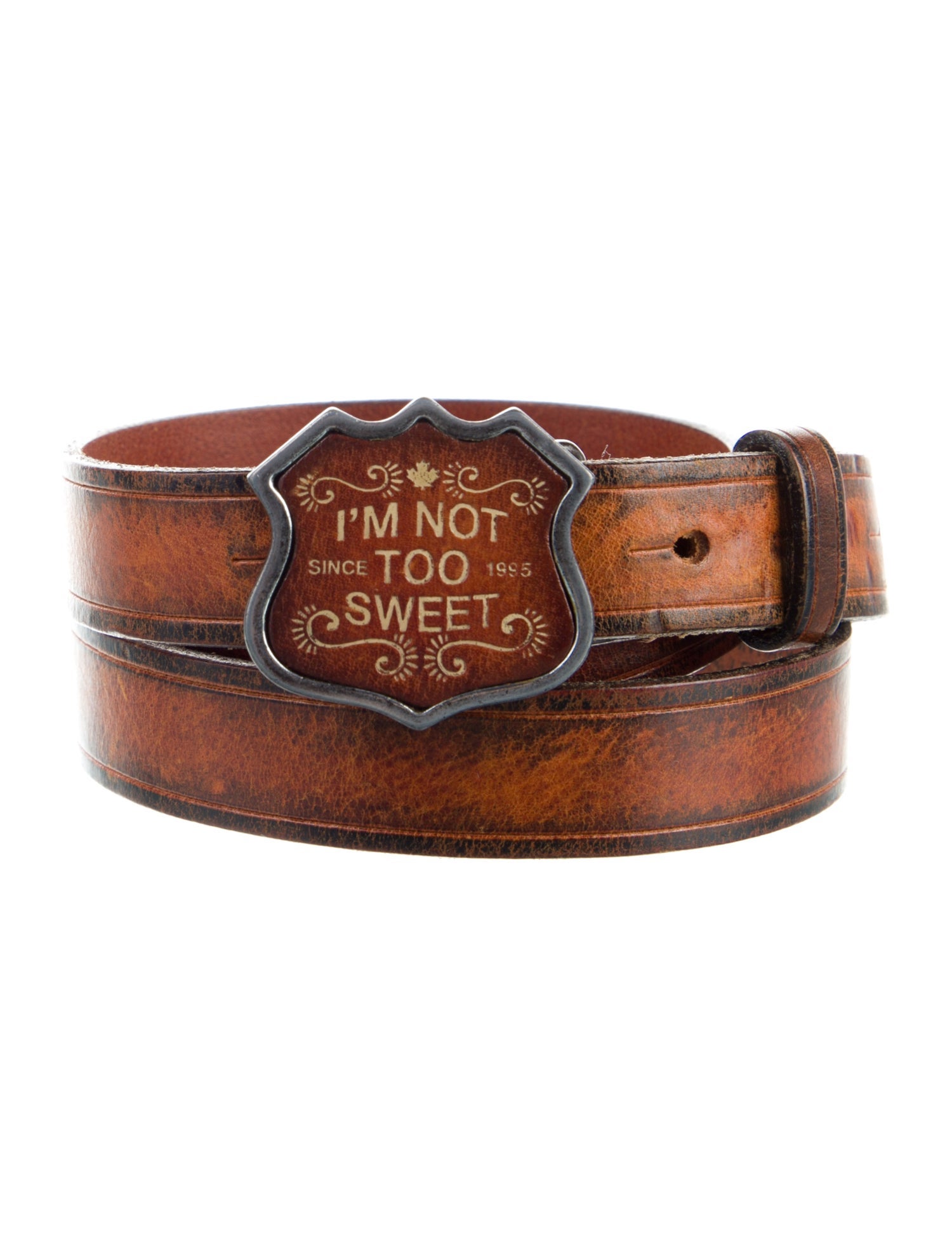 Dsquared² Skinny Leather Belt