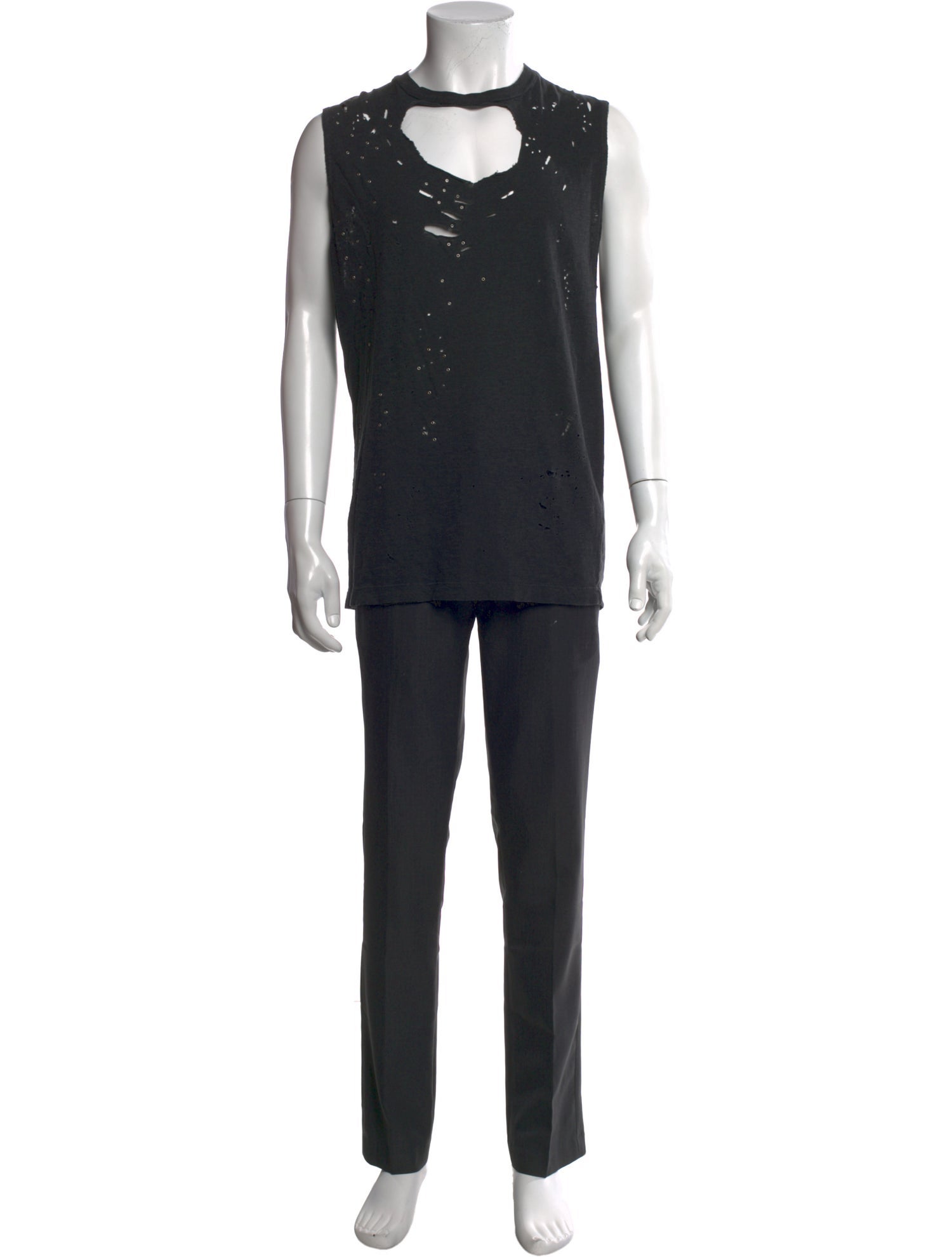 Dsquared² Scoop Neck Sleeveless T-Shirt