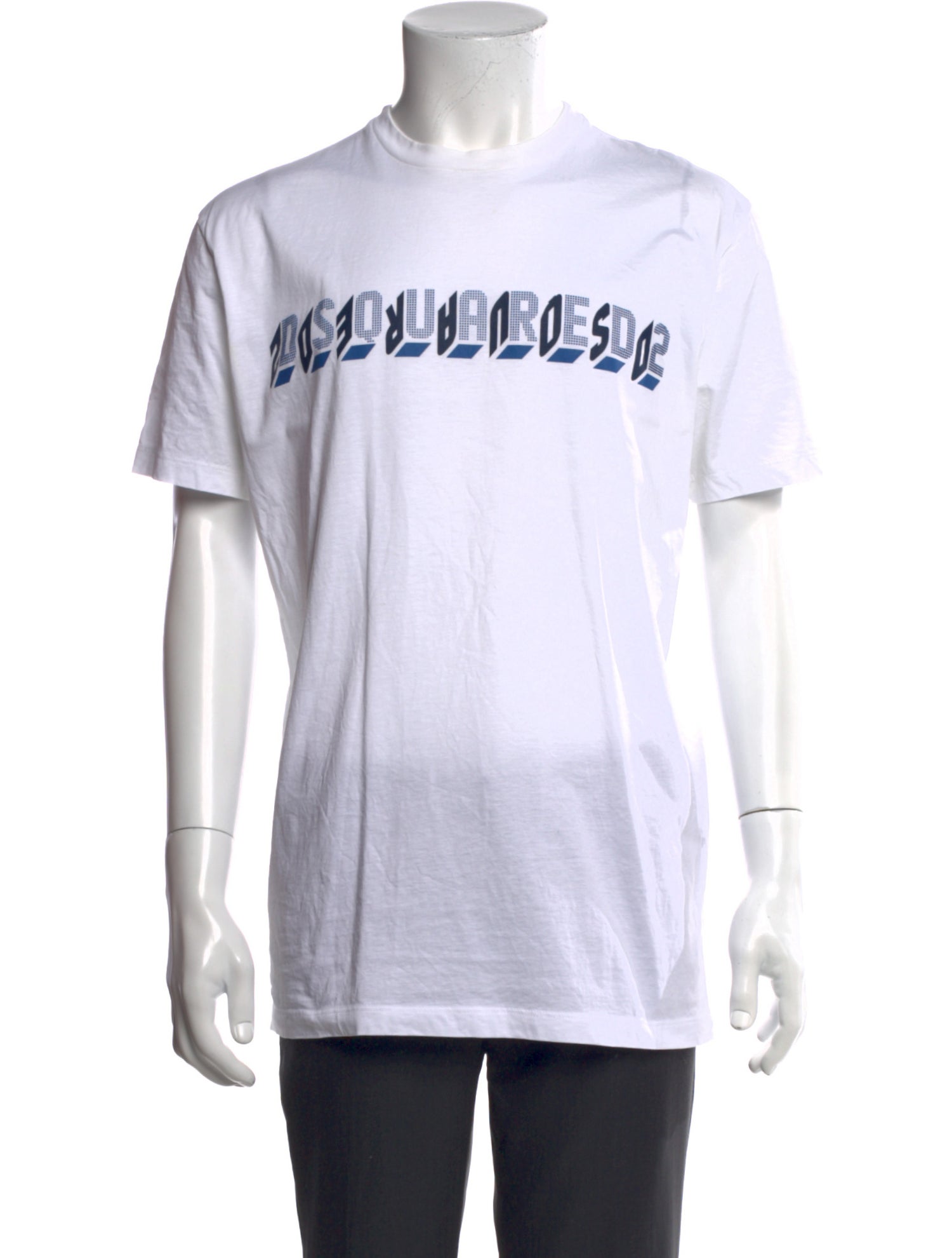 Dsquared² Graphic Print Crew Neck T-Shirt