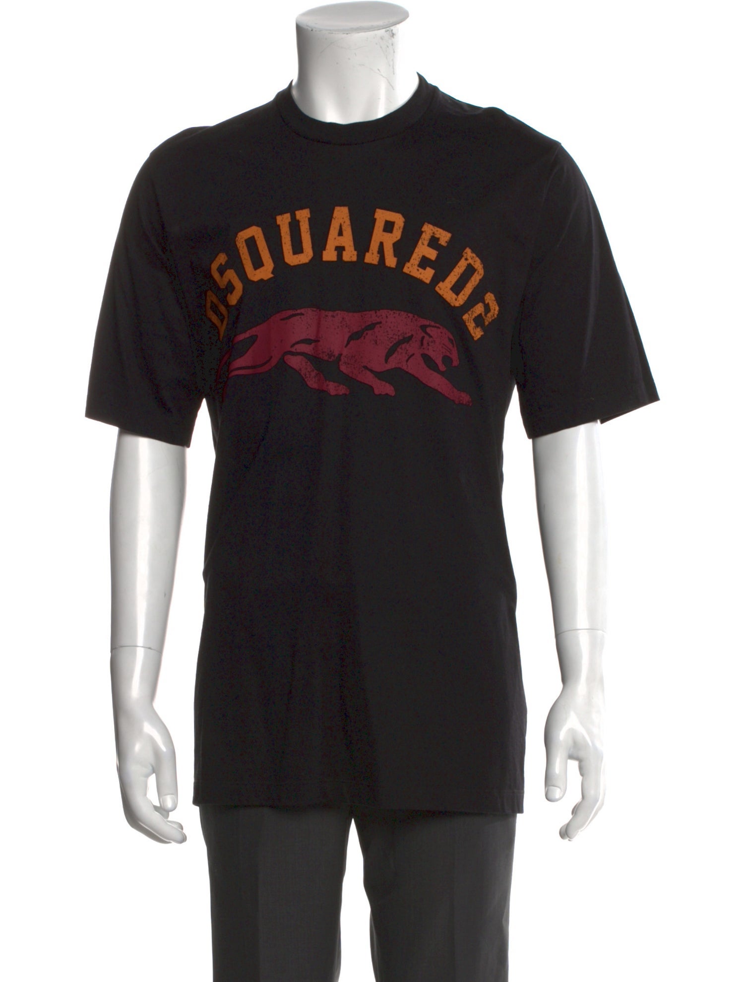 Dsquared² Graphic Print Crew Neck T-Shirt