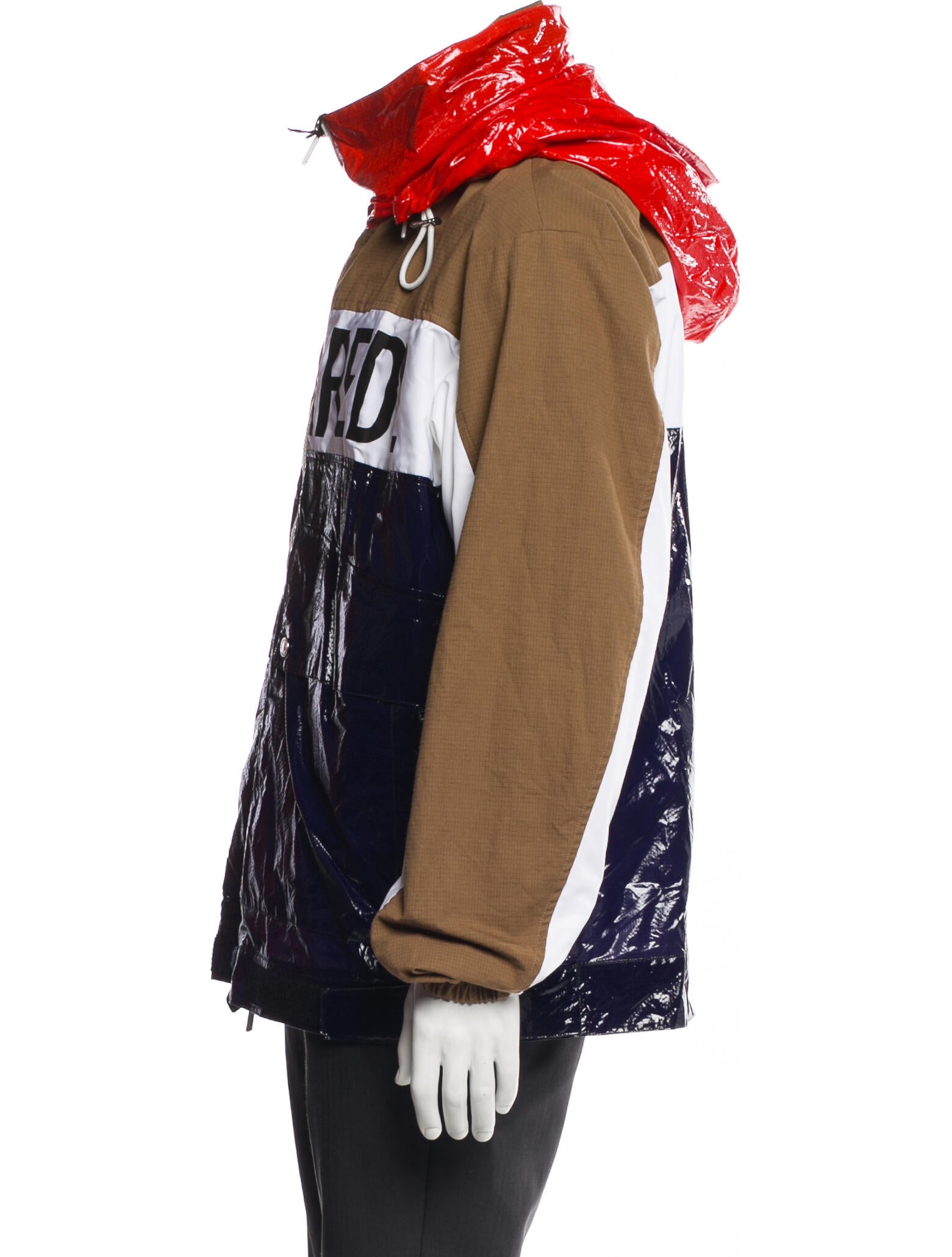 Dsquared² Colorblock Pattern Windbreaker w/ Tags