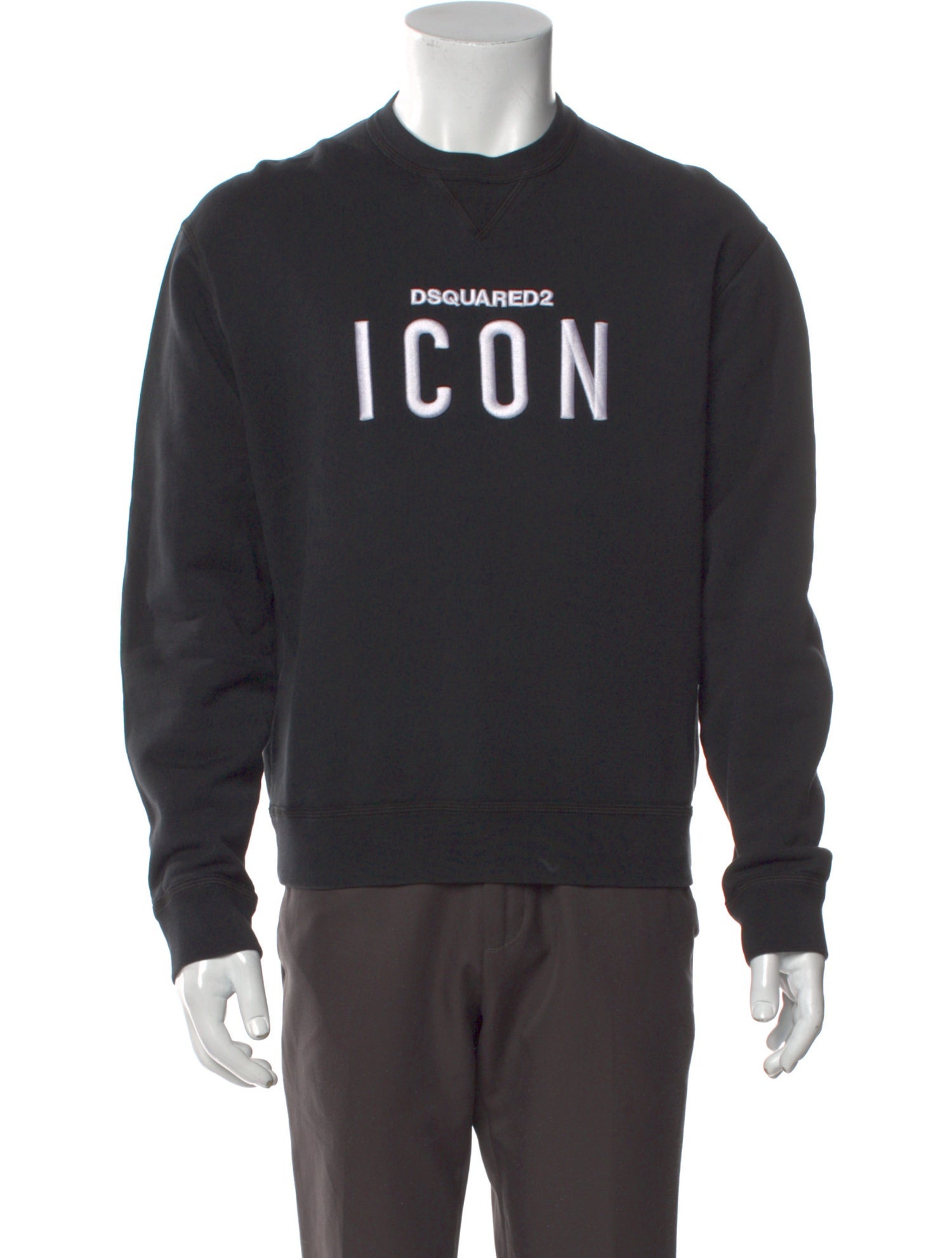 Dsquared² Graphic Print Crew Neck Sweatshirt