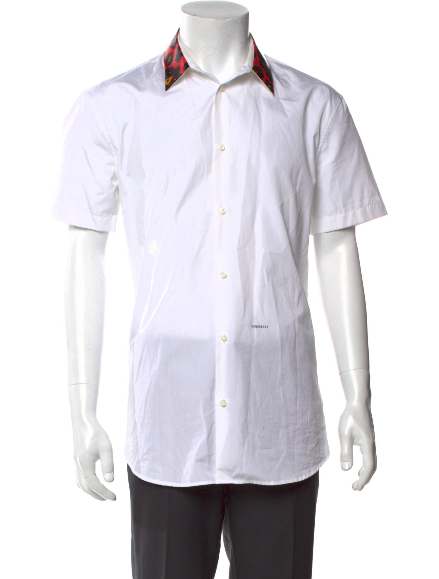 Dsquared² Striped Short Sleeve Shirt