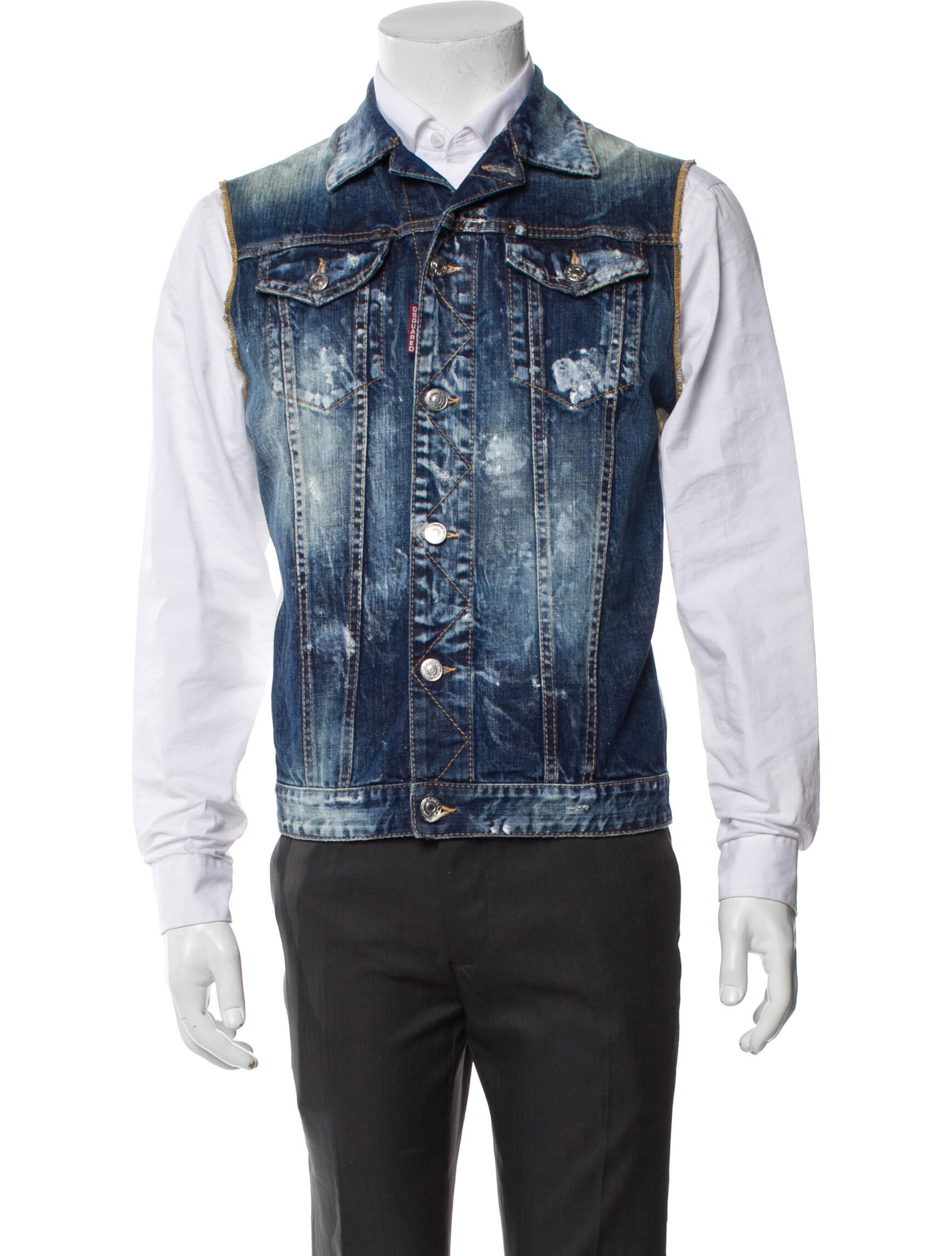 Dsquared² Virgin Wool Vest