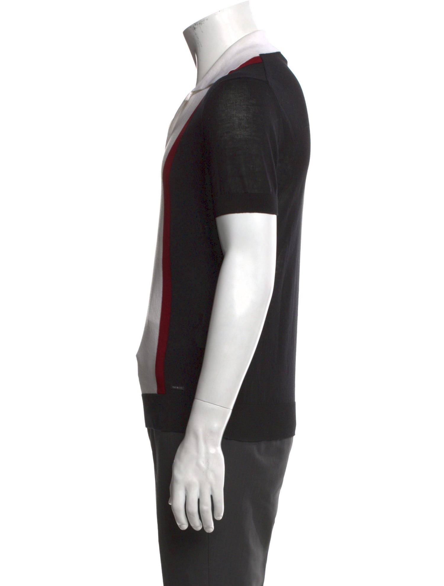 Dsquared² V-Neck Short Sleeve Polo Shirt