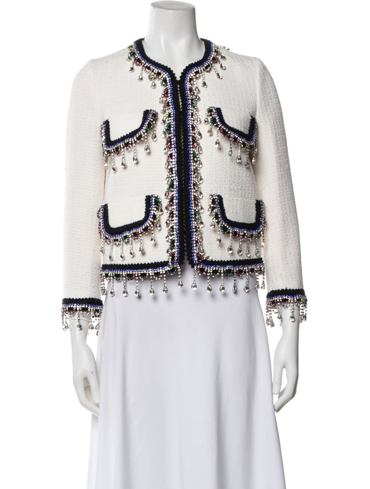 Dsquared² Tweed Pattern Evening Jacket