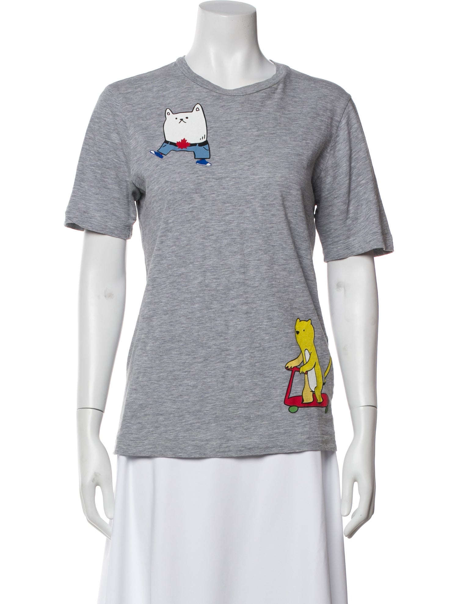 Dsquared² Graphic Print Crew Neck T-Shirt