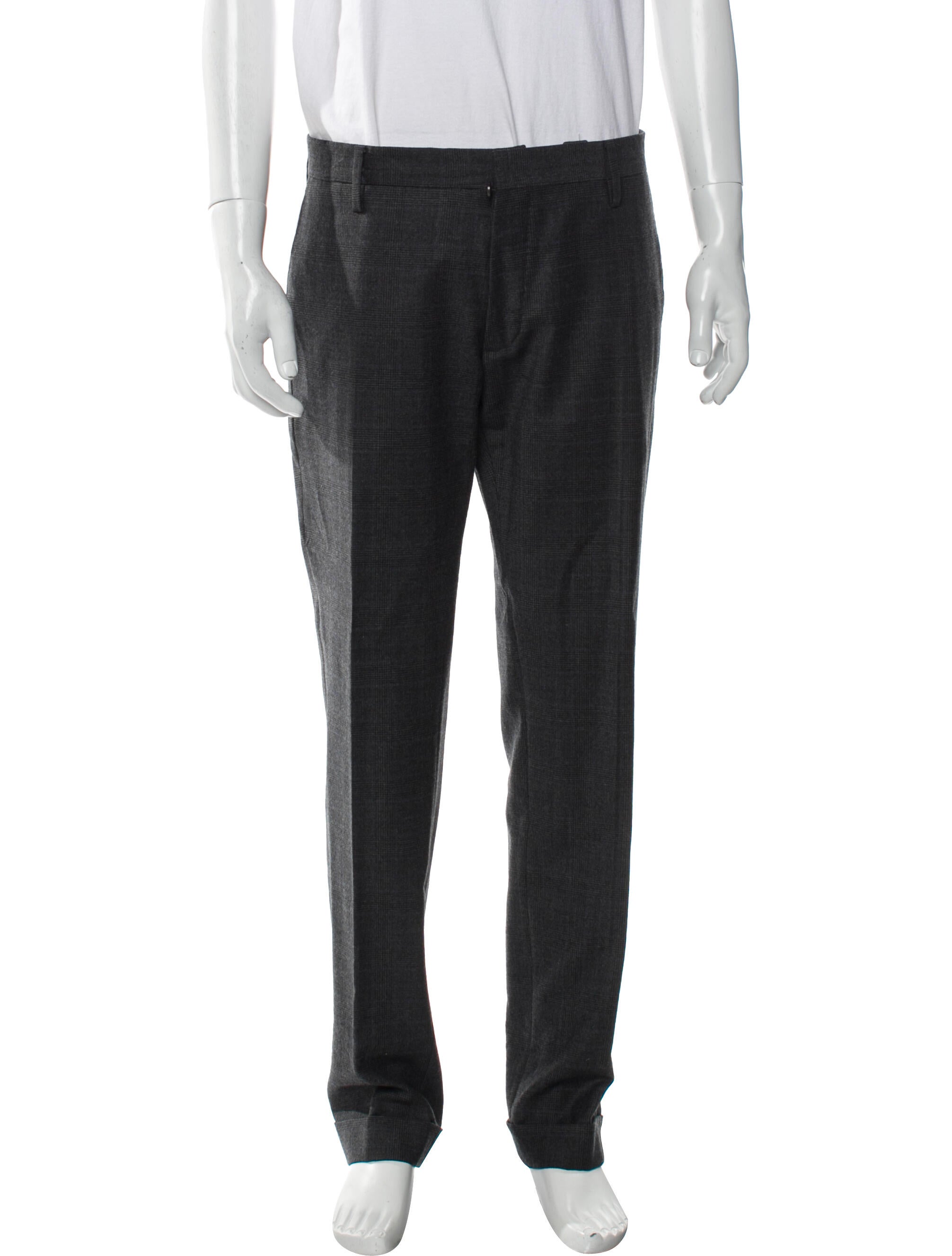 Dsquared² Plaid Print Pants