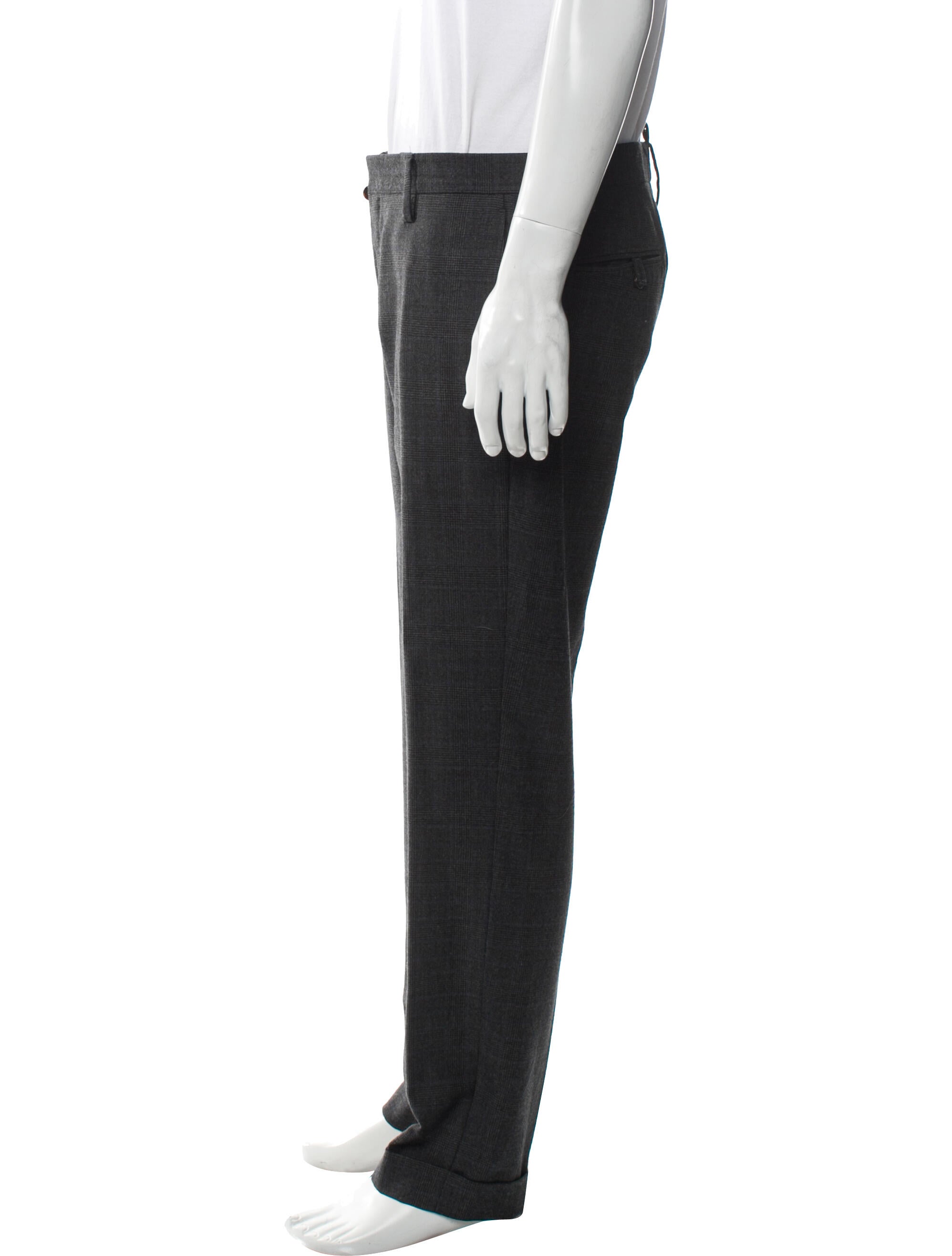 Dsquared² Plaid Print Pants